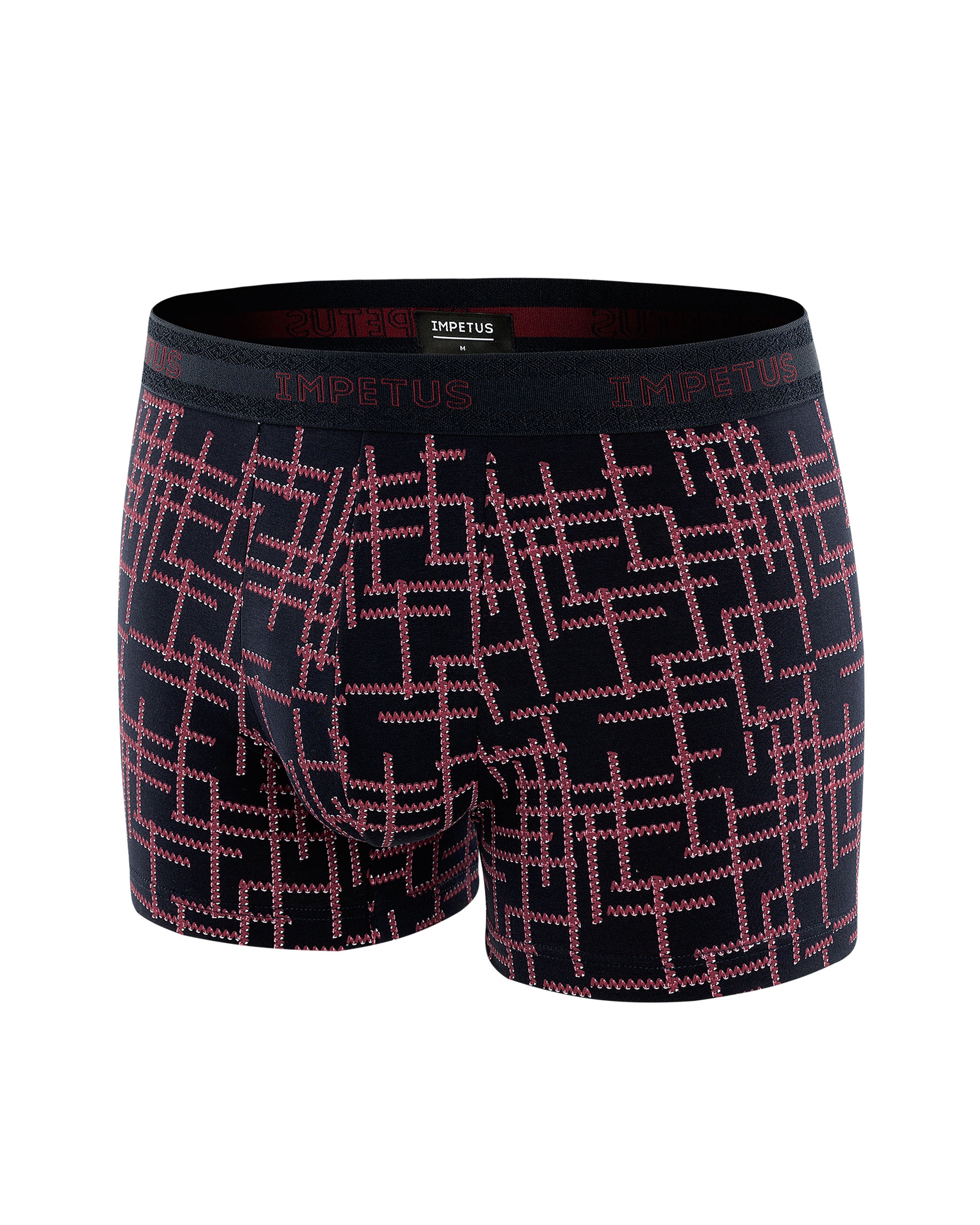 Boxer labyrinth print - G56