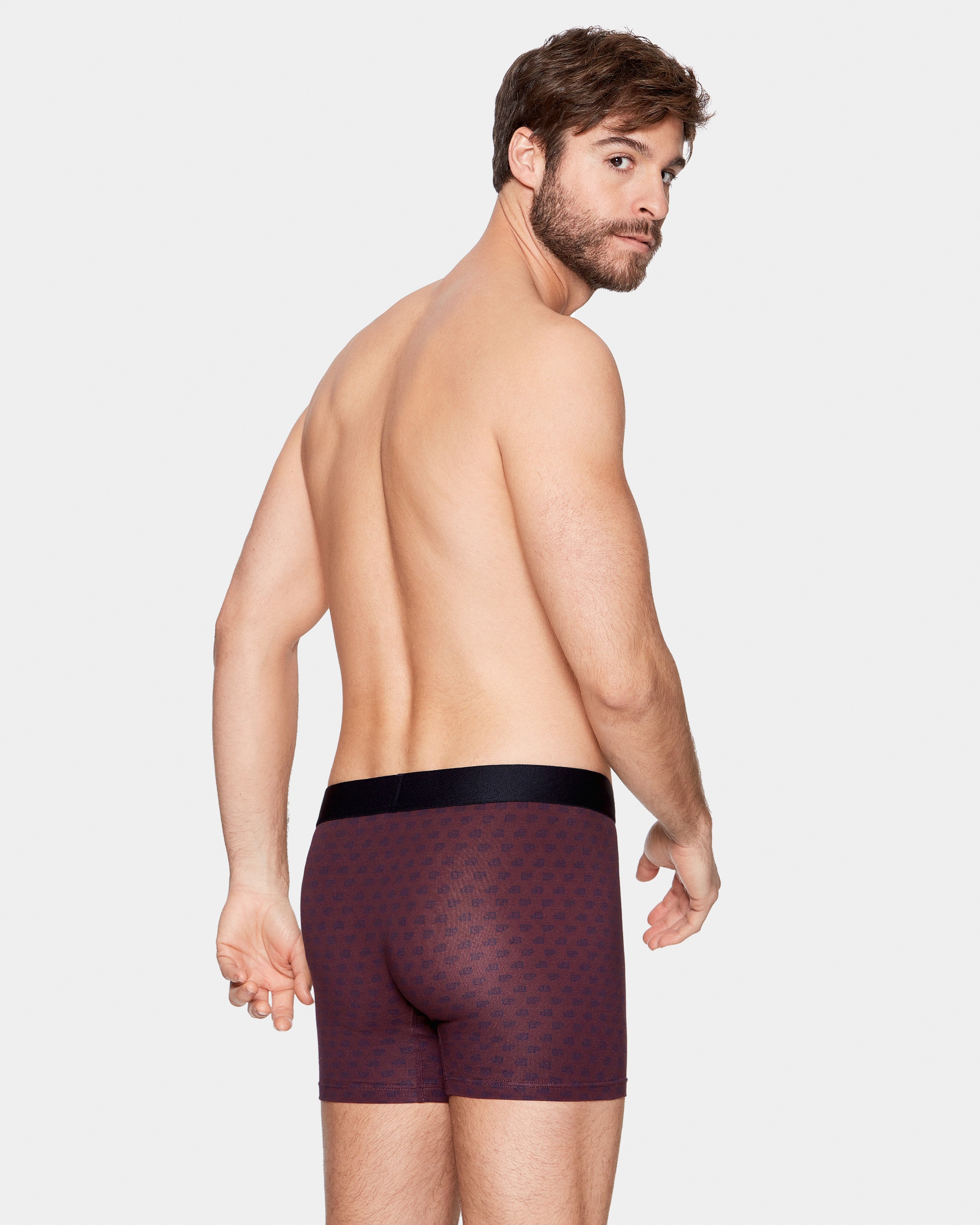 Boxer d'homme Imprimé en Coton