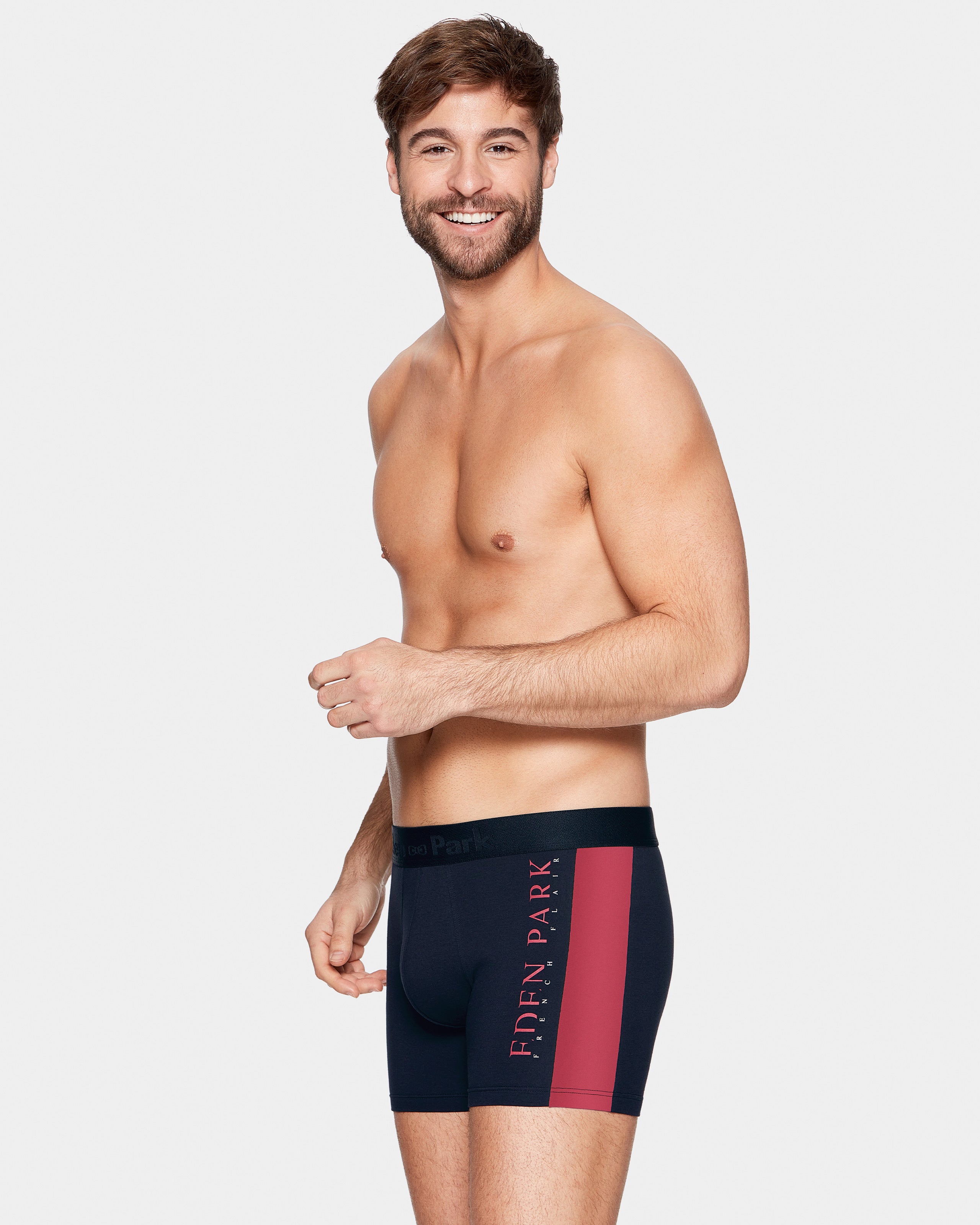 Boxer de homem em Algodão