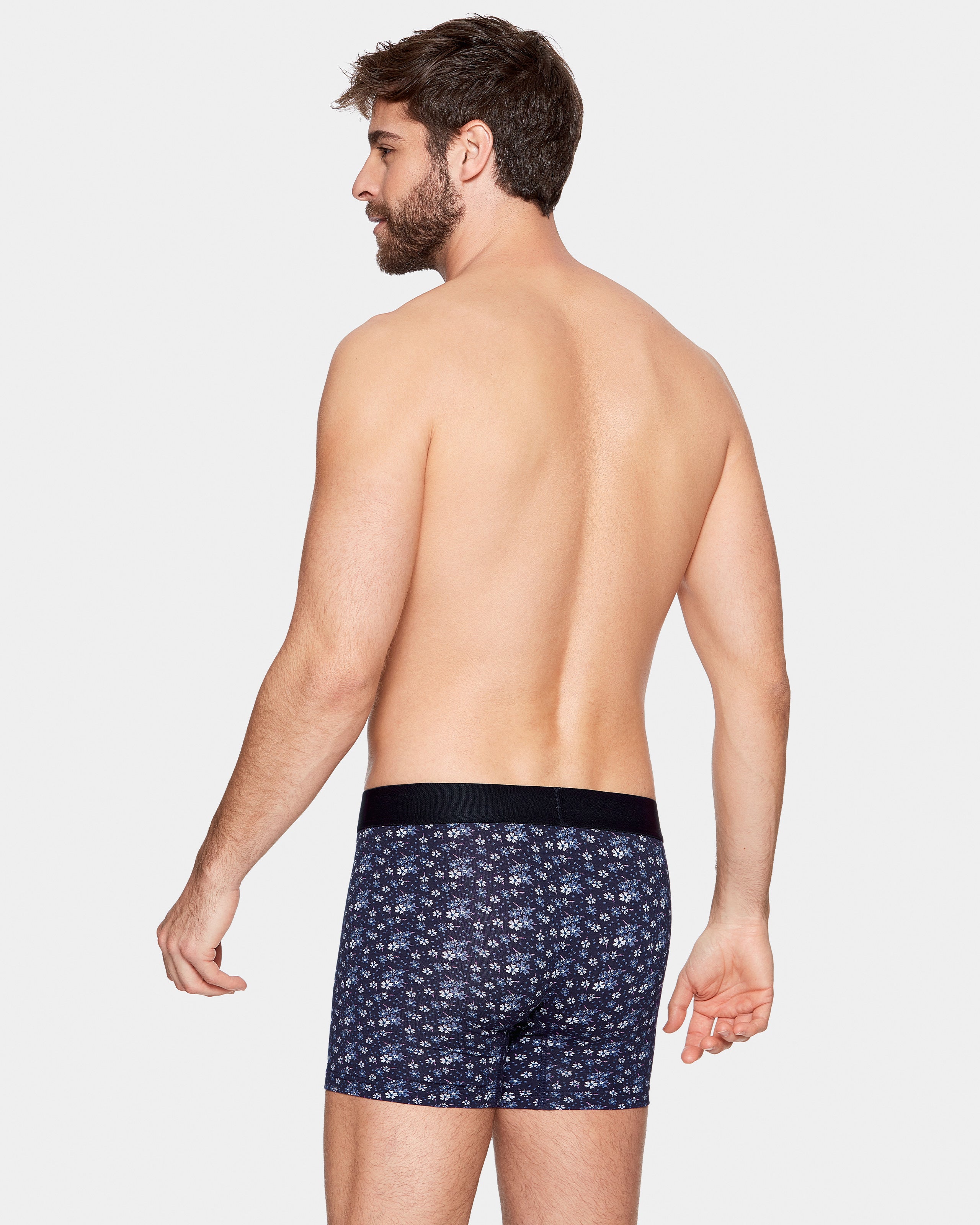 Boxer de homem estampado floral Eden Park