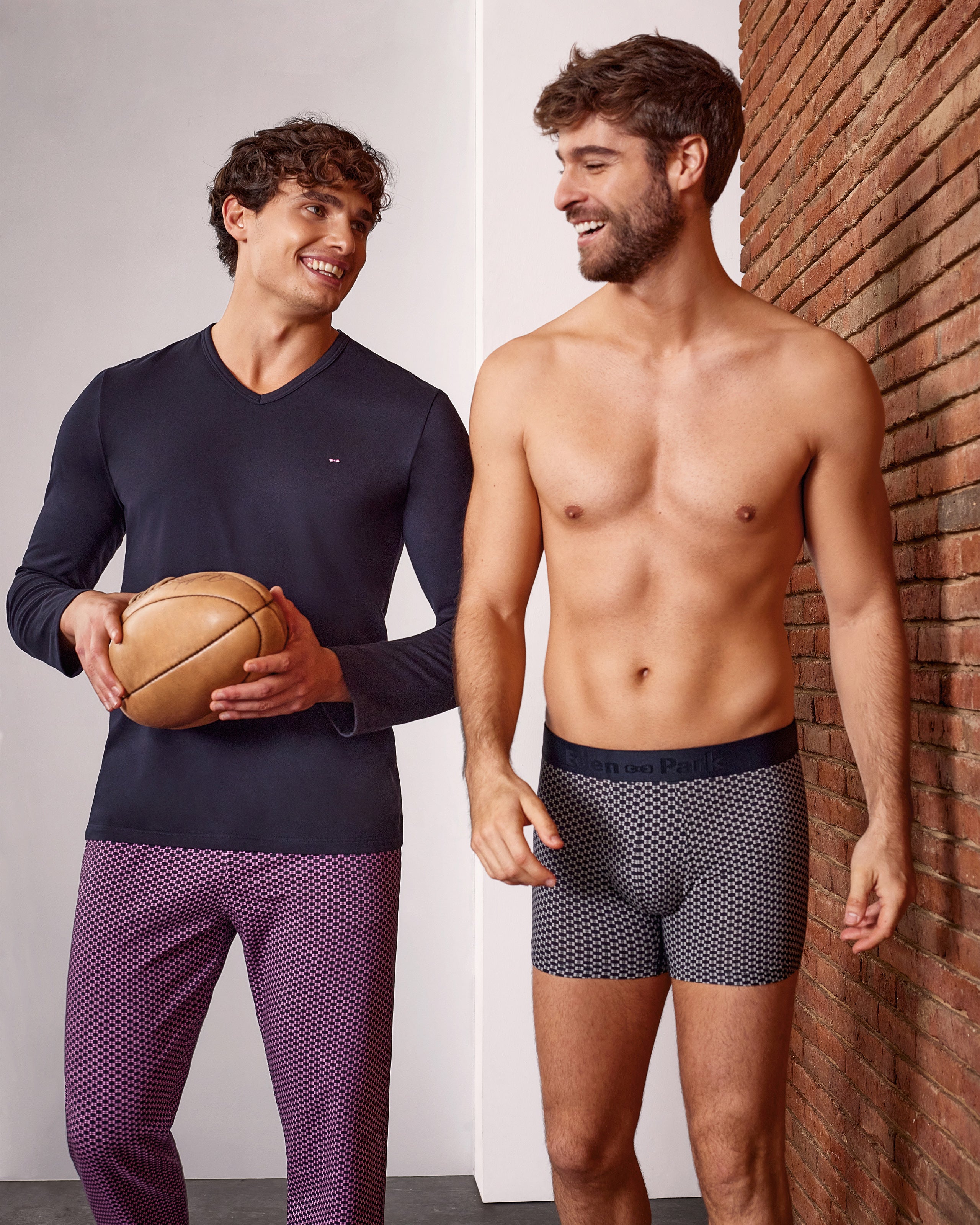 Packung mit zwei Boxershorts Eden Park