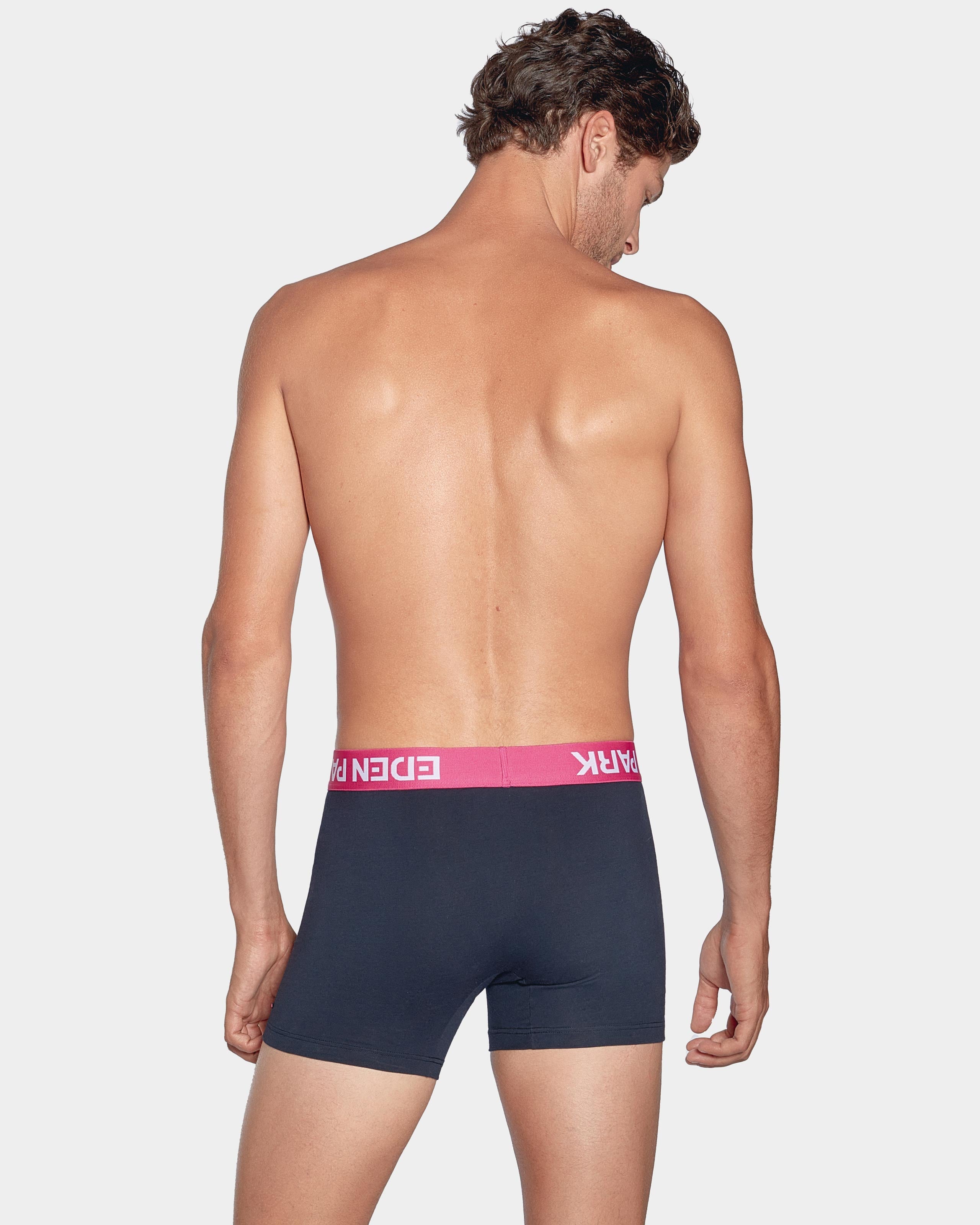 Lot de 2 boxers signature en coton