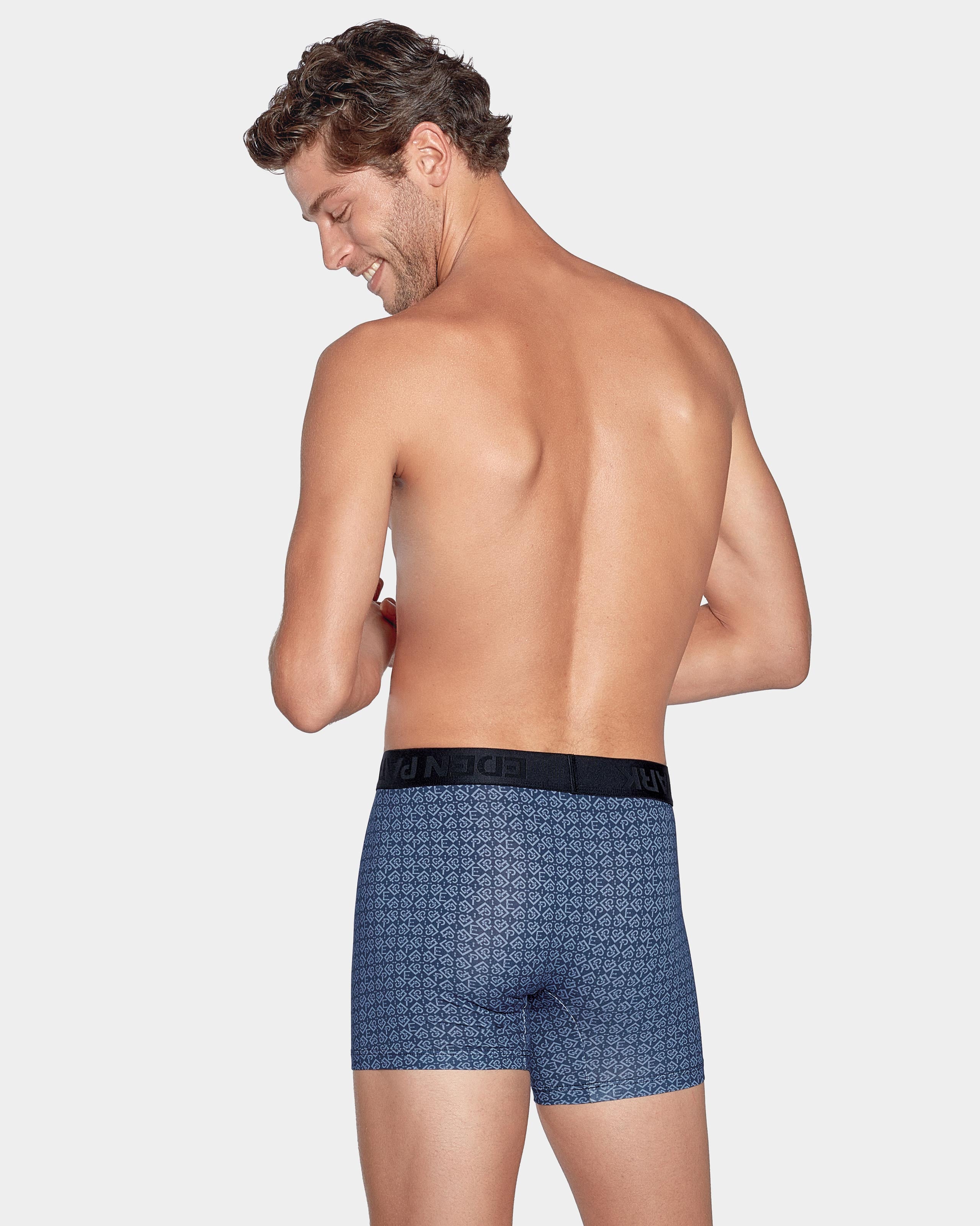 Lot de 2 boxers signature en coton