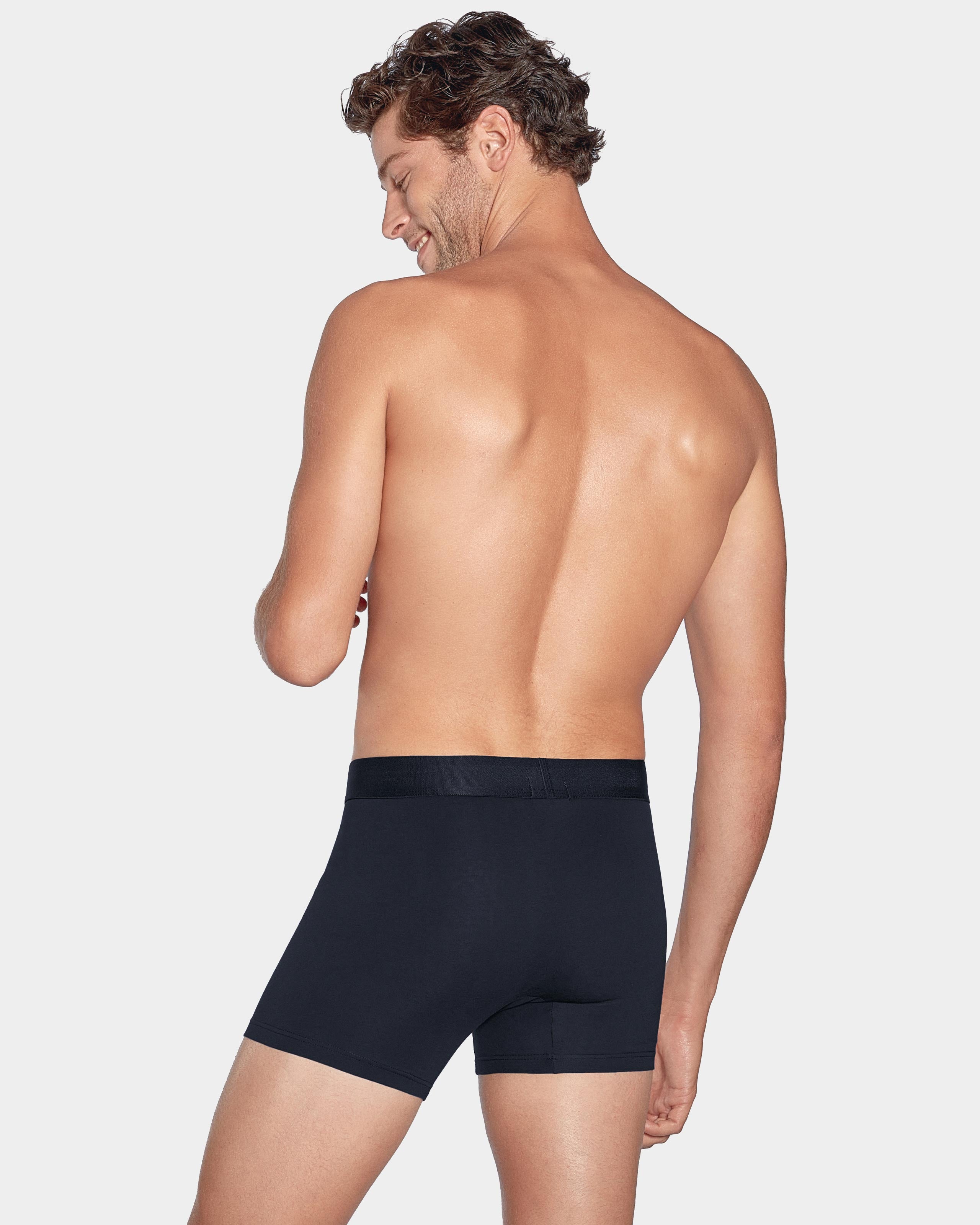 Lot de 2 boxers signature en coton