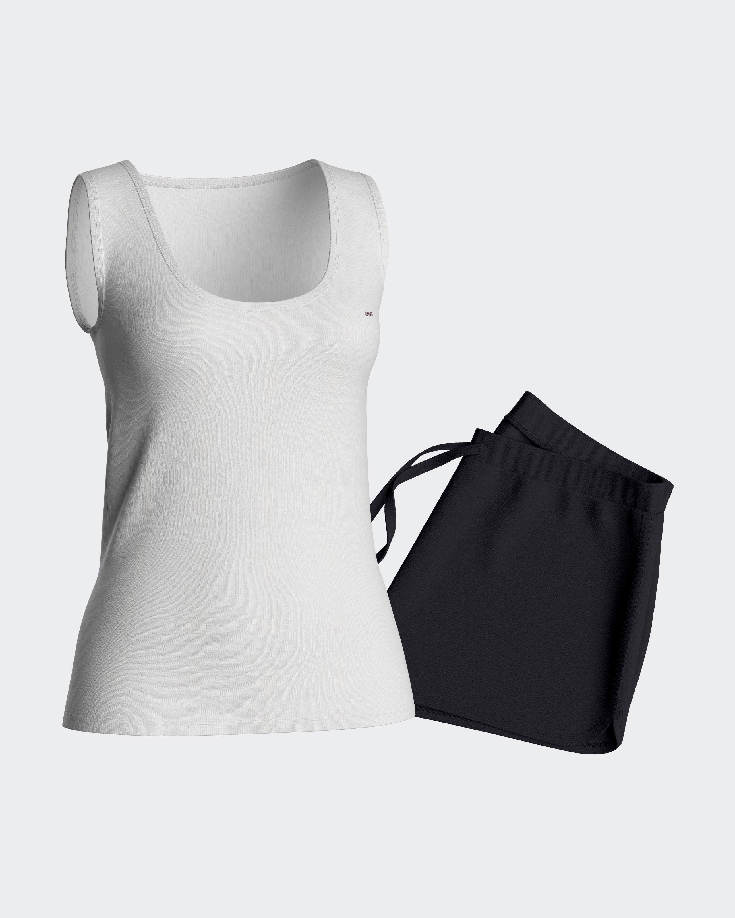 Pyjama de femme cannelé Eden Park