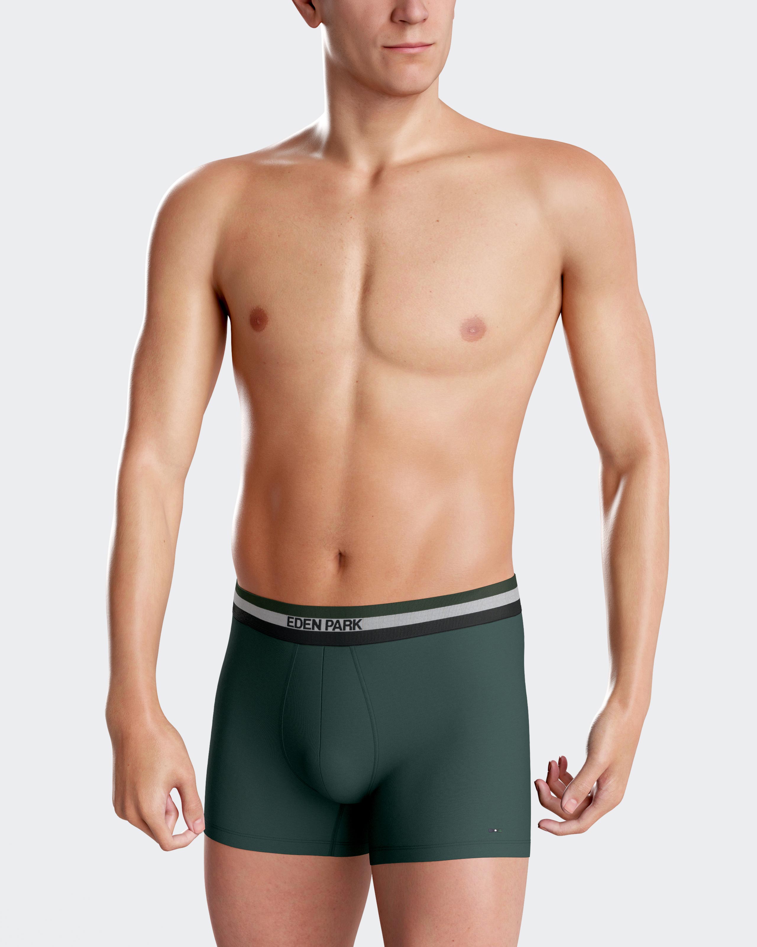 Pack 2 Boxers lisos Eden Park