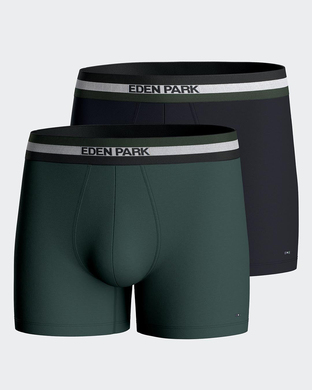 Pack 2 Boxers lisos Eden Park