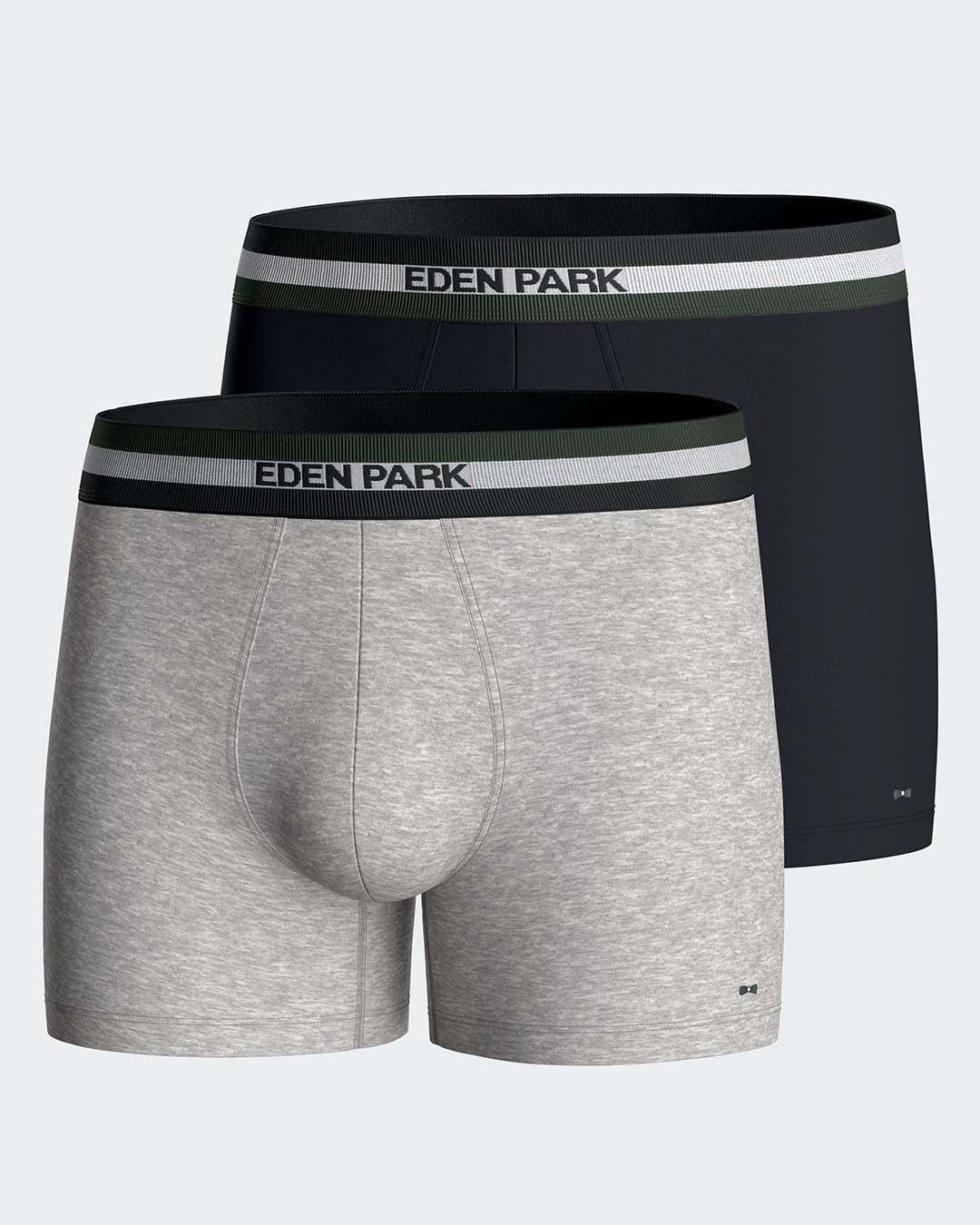 Pack 2 Boxers lisos Eden Park