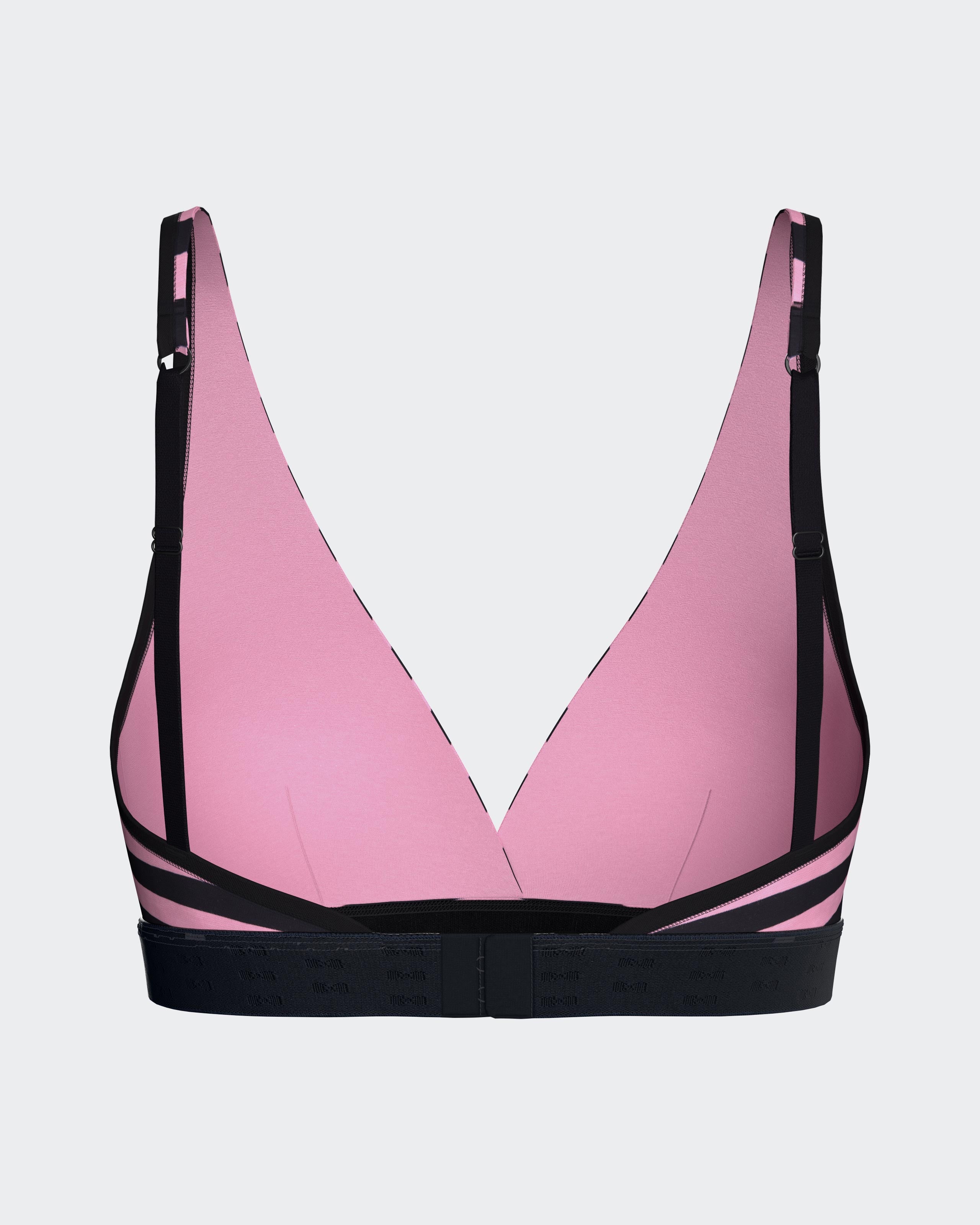 Striped bra in Cotton