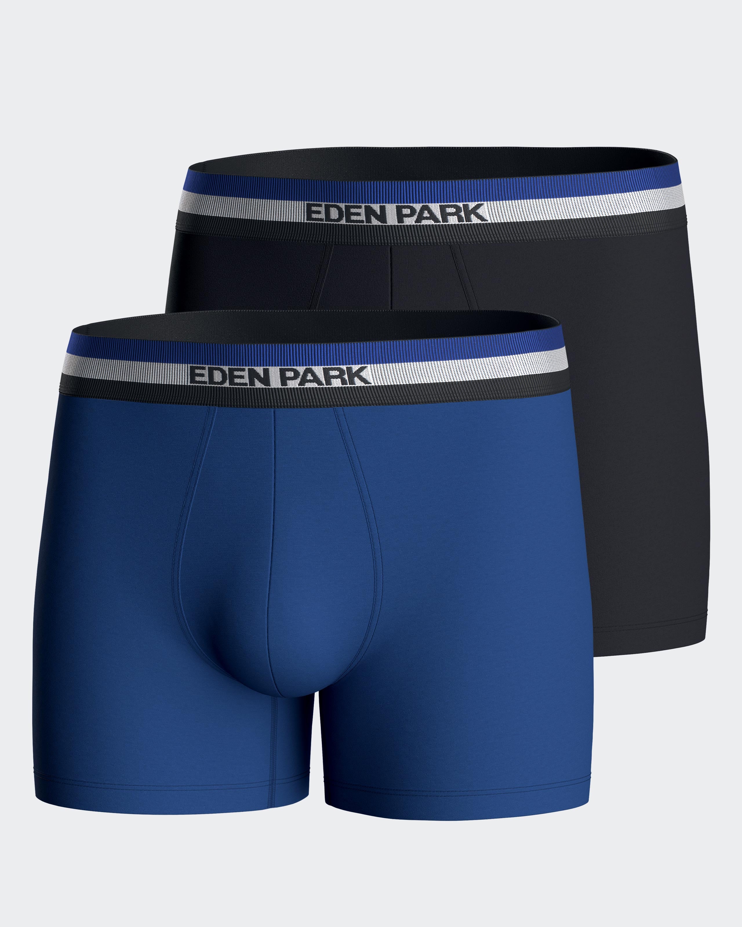 Pack 2 plain boxers Eden Park