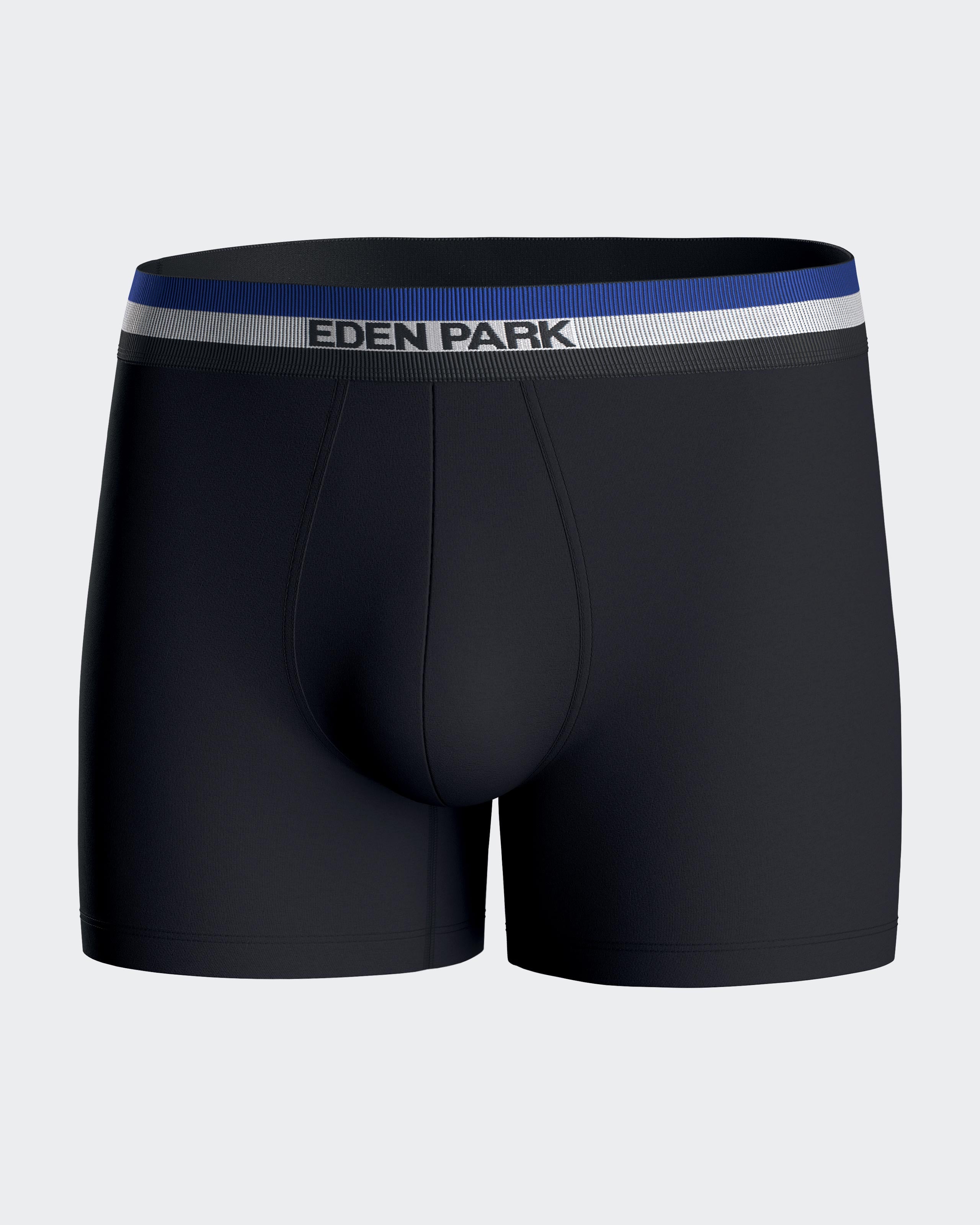 Pack 2 plain boxers Eden Park