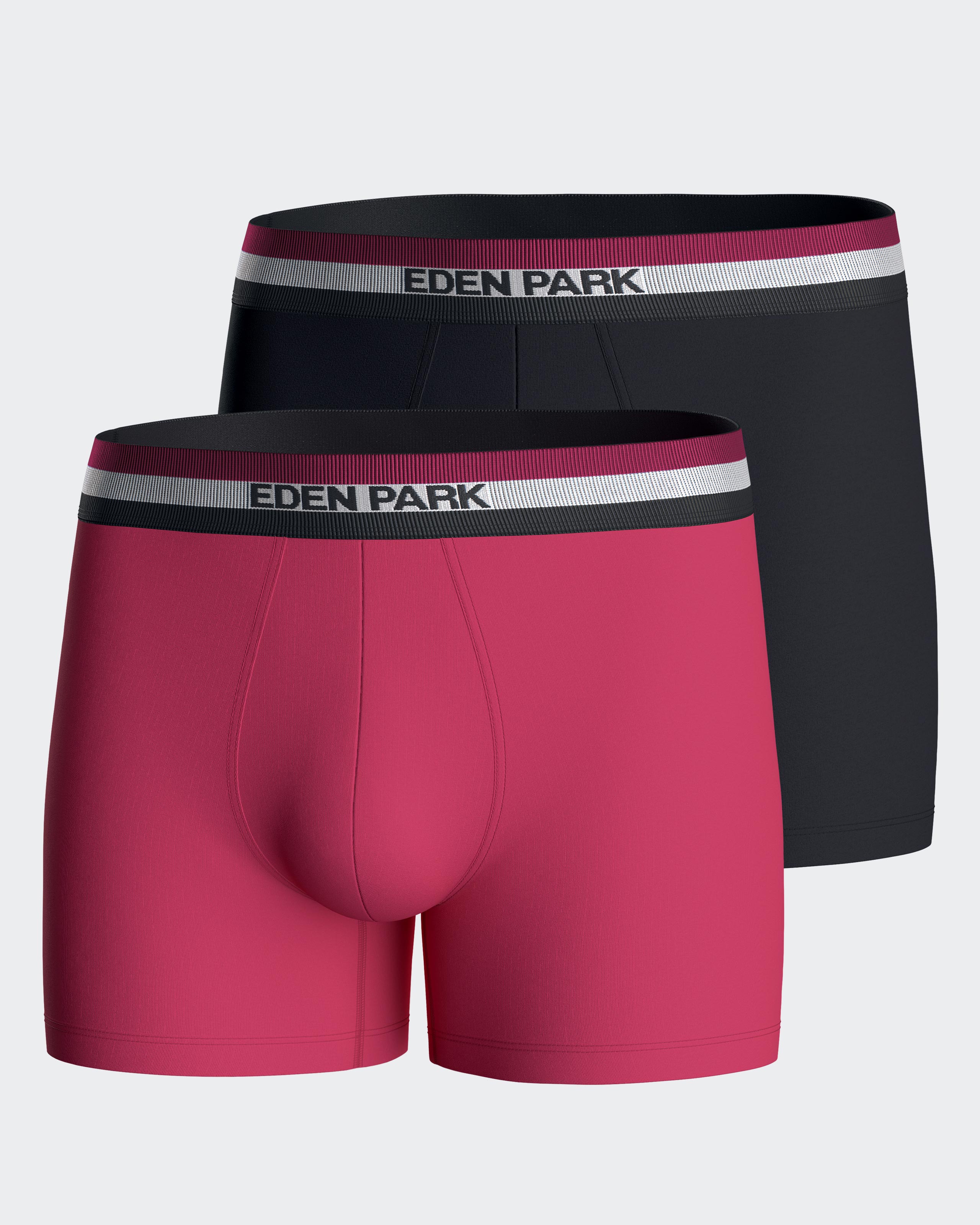 Pack 2 Boxers lisos Eden Park