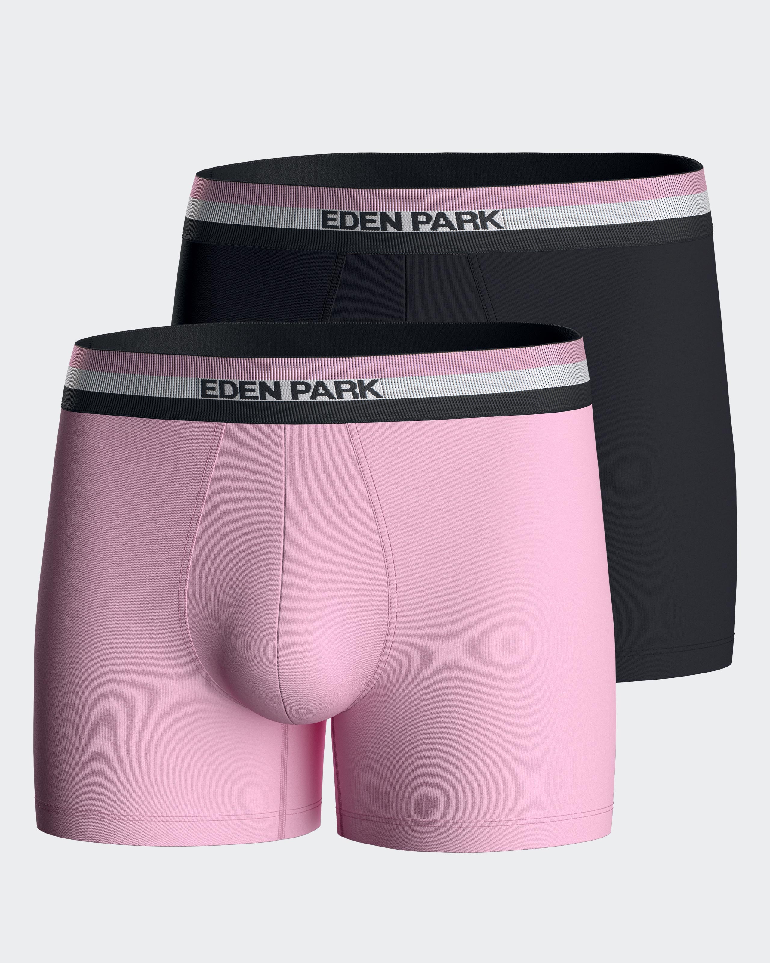 Pack 2 plain boxers Eden Park