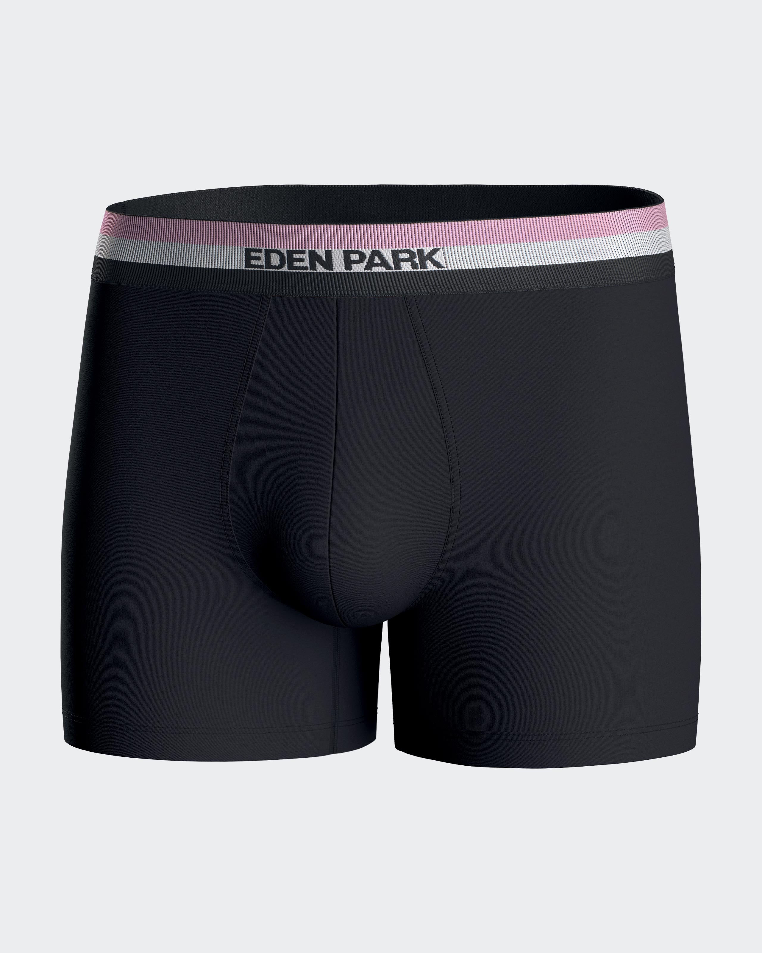 Lot de 2 boxers unis en coton