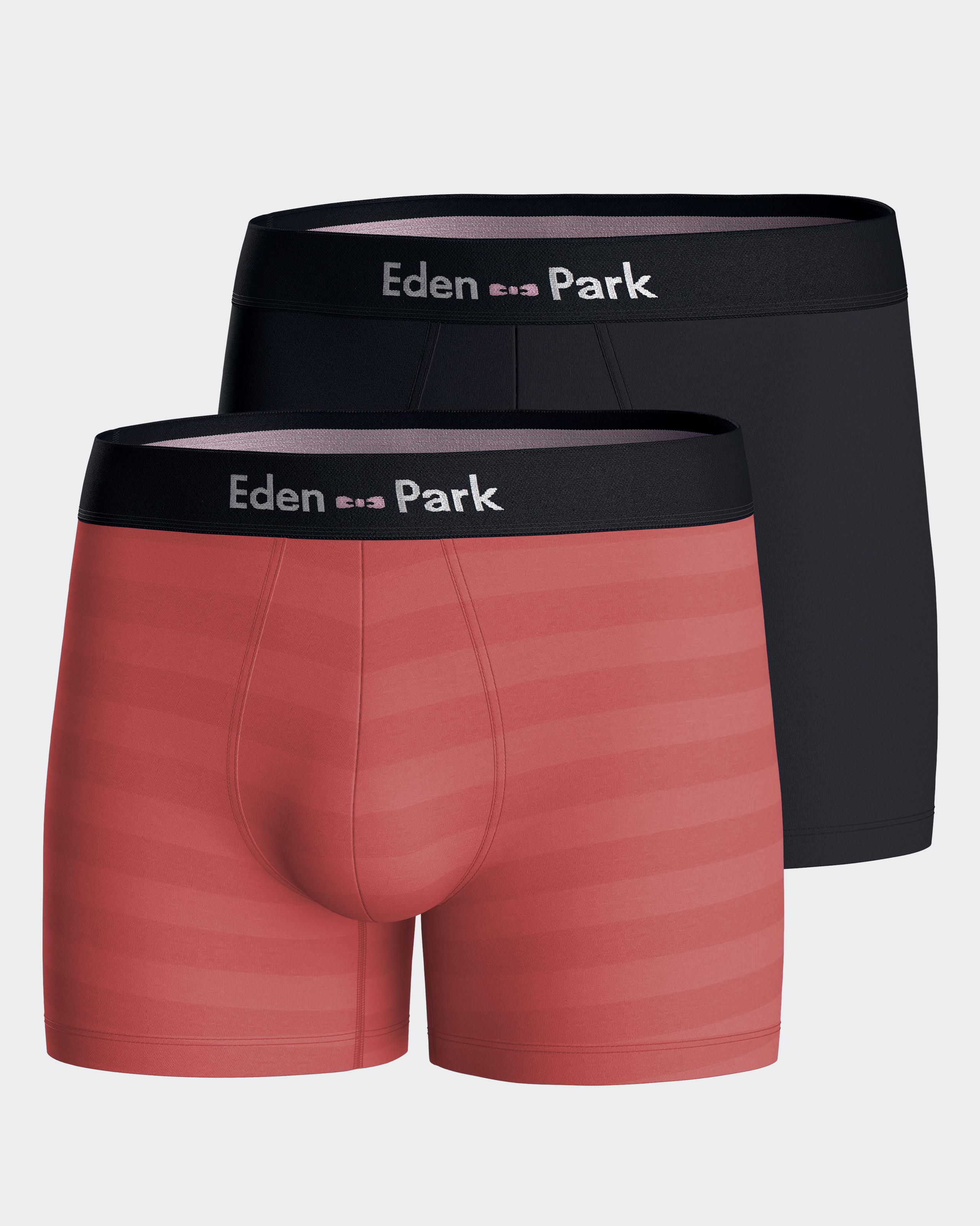 Pack 2 Boxers lisos Eden Park