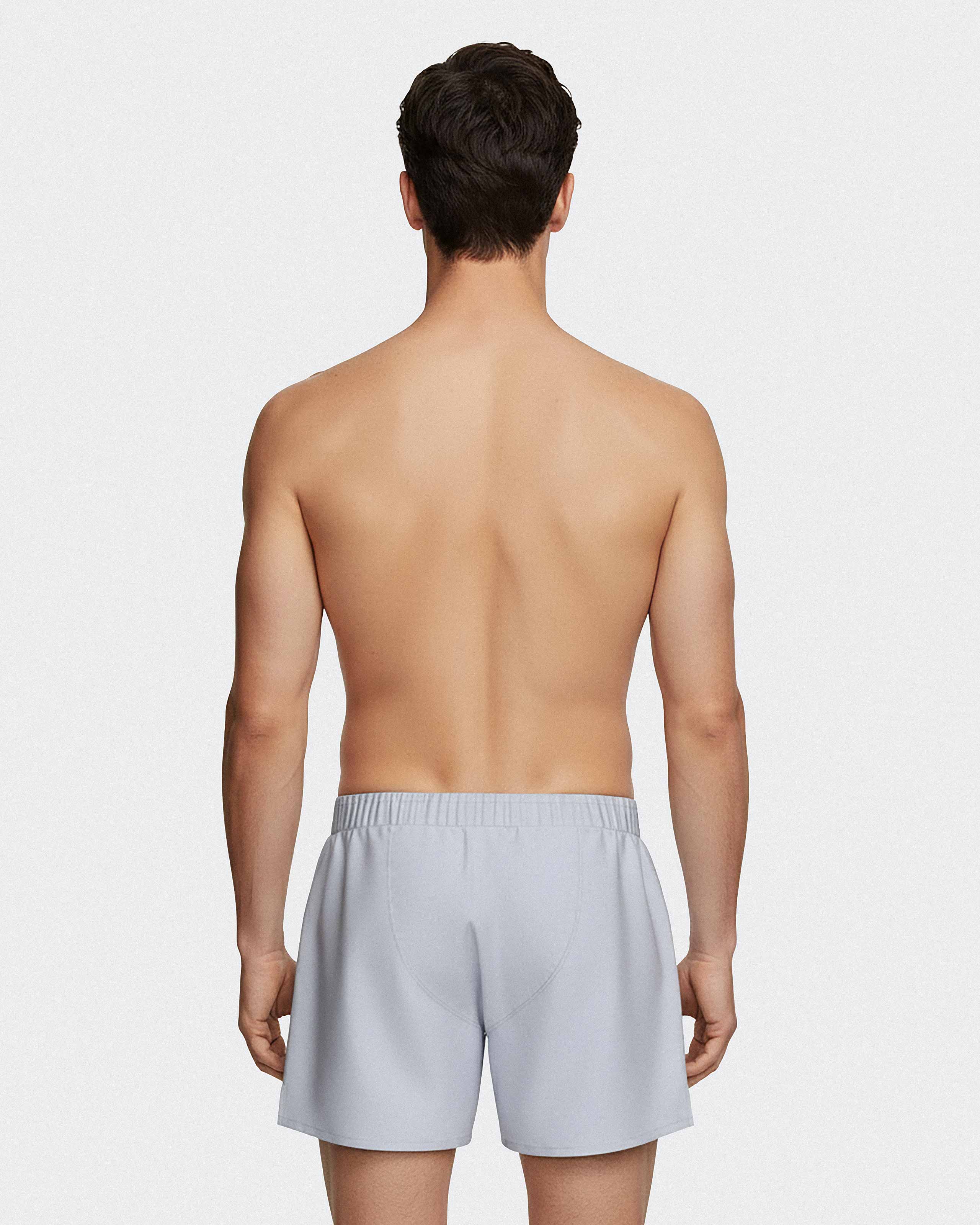American Boxershort liso em algodão