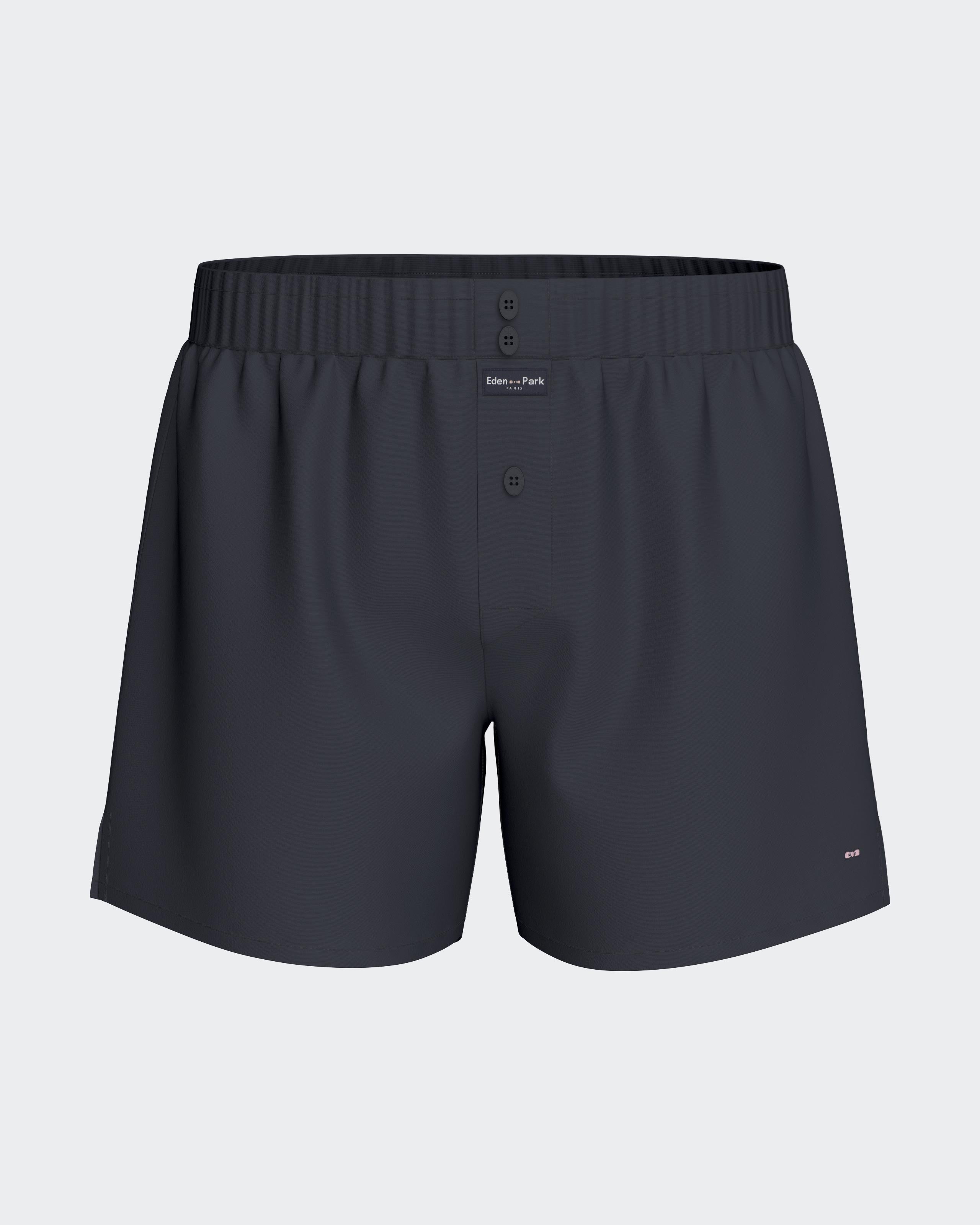 American Boxershort liso en algodón