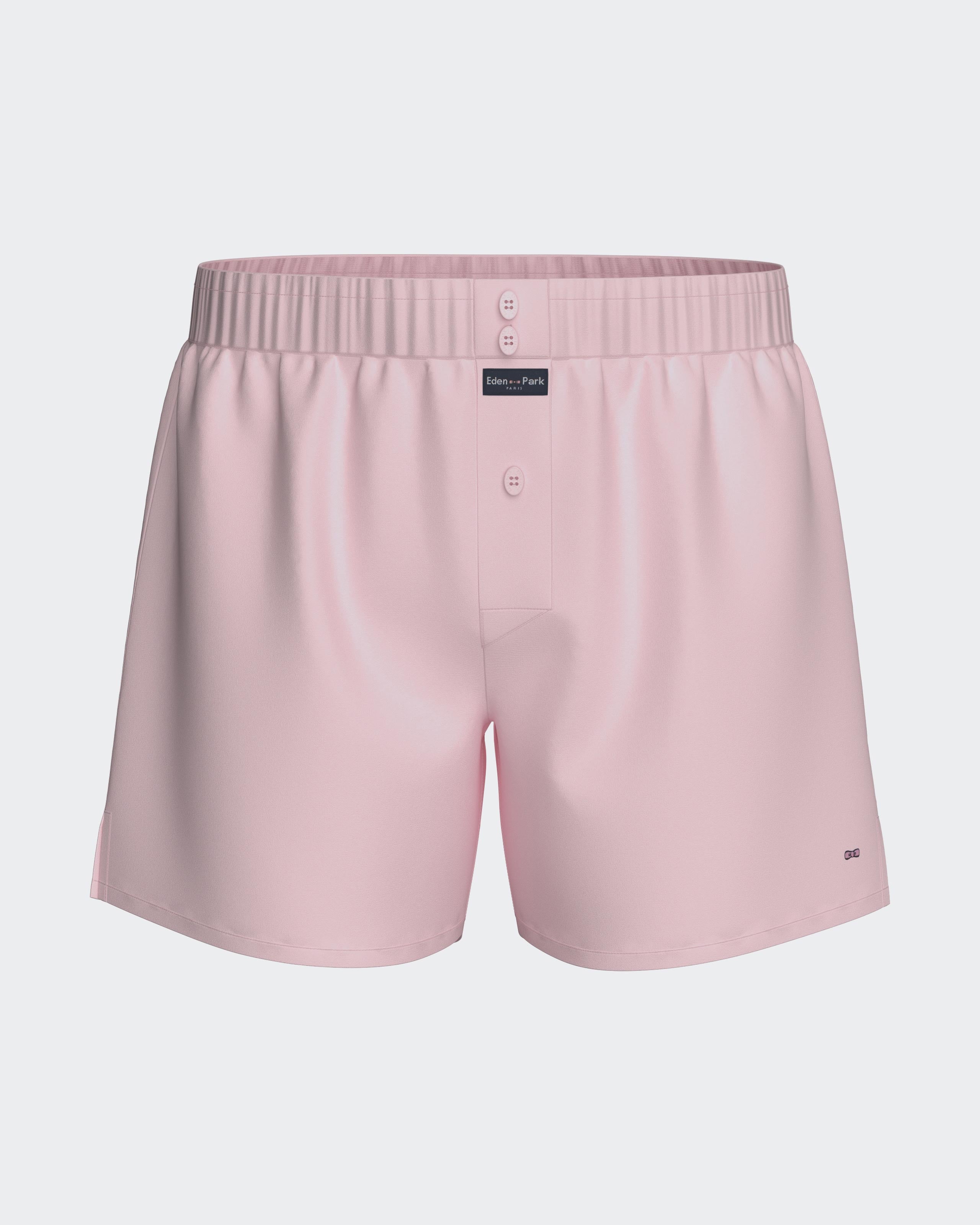 American Boxershort liso en algodón