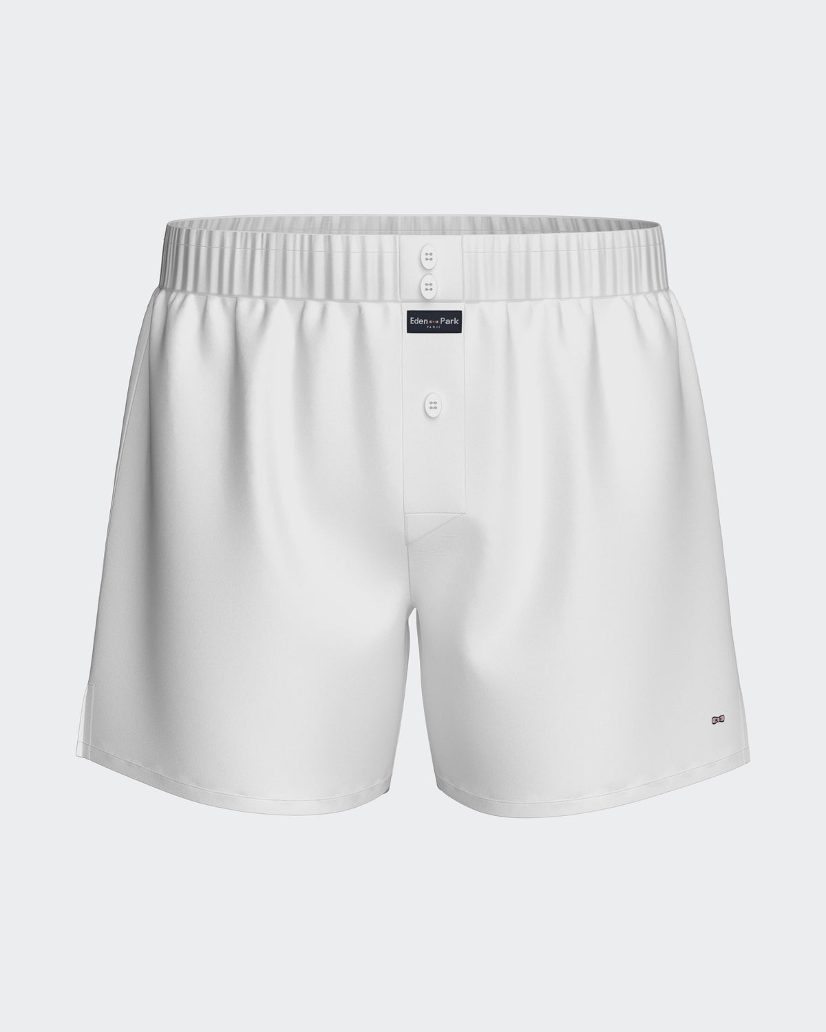 American Boxershort liso em algodão