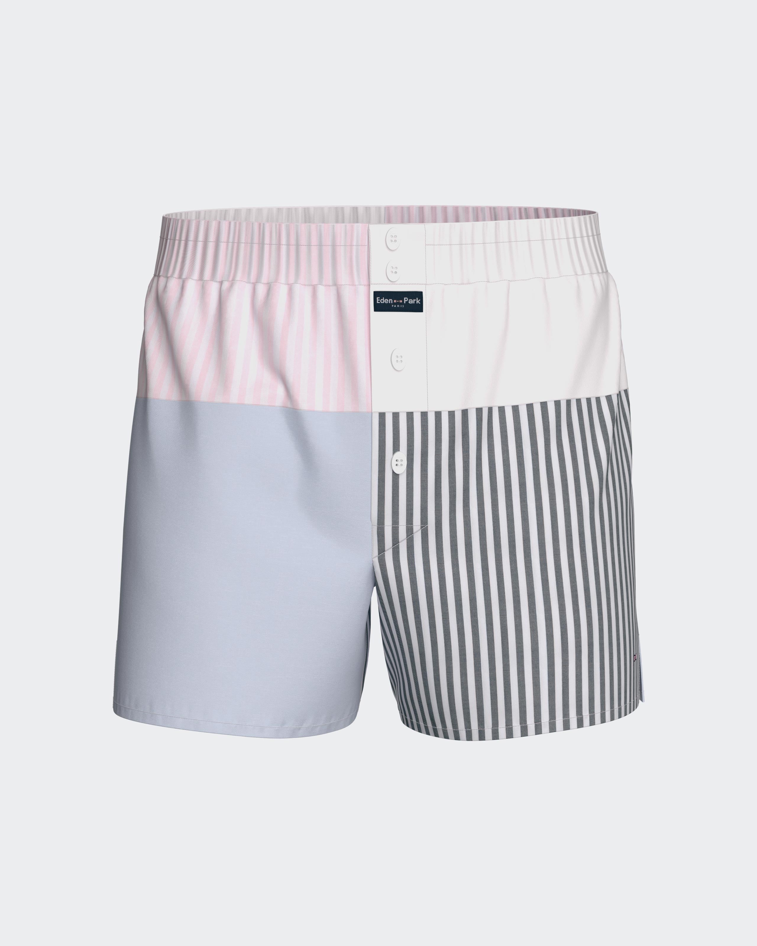 American Boxershort patchwork en algodón