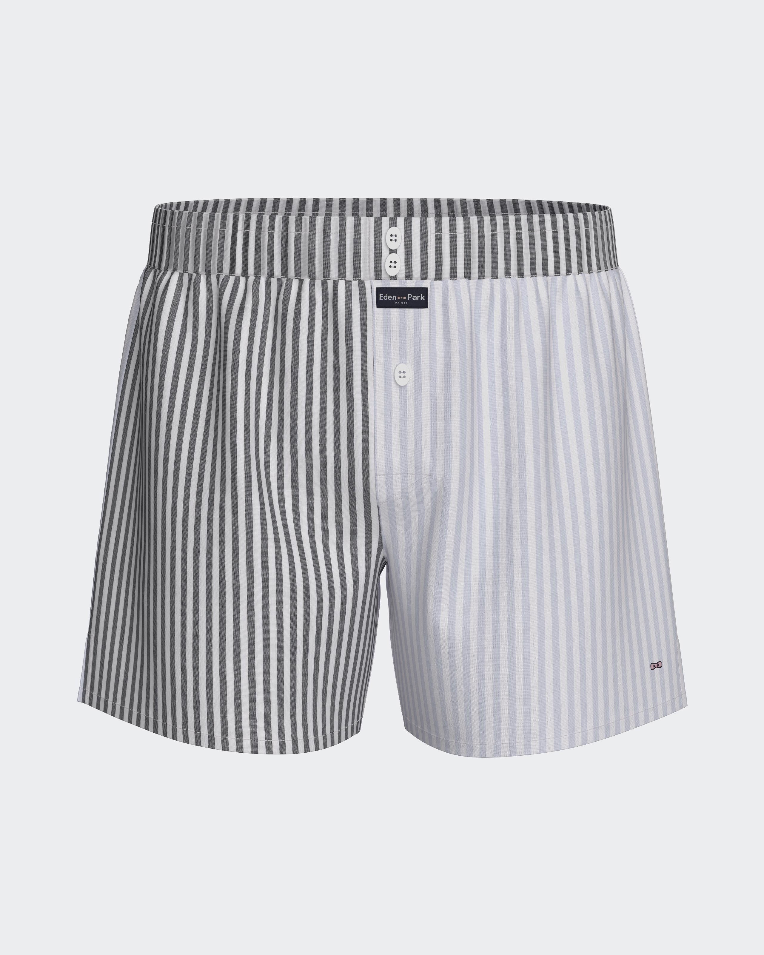 American Boxershort patchwork em algodão