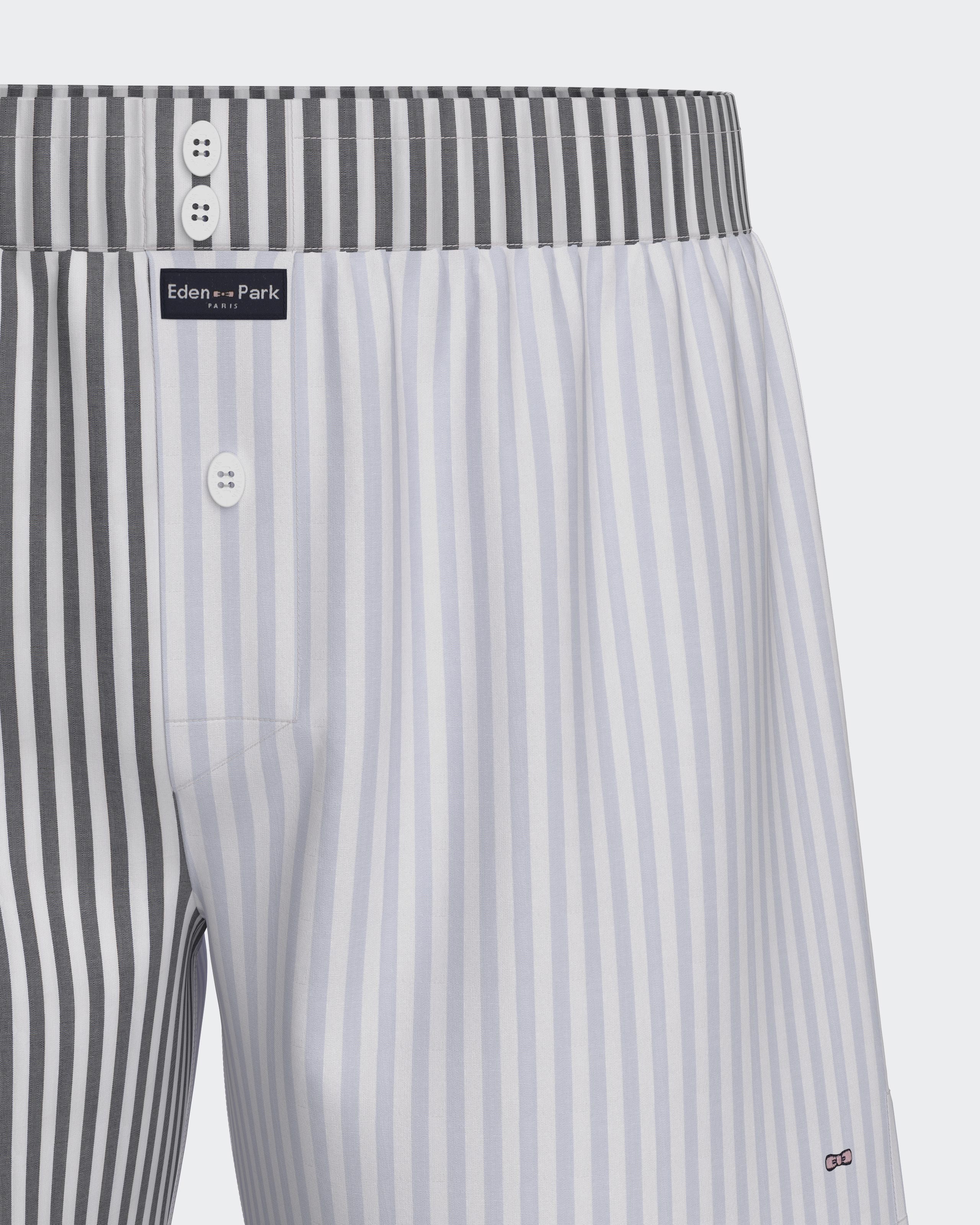 American Boxershort patchwork em algodão