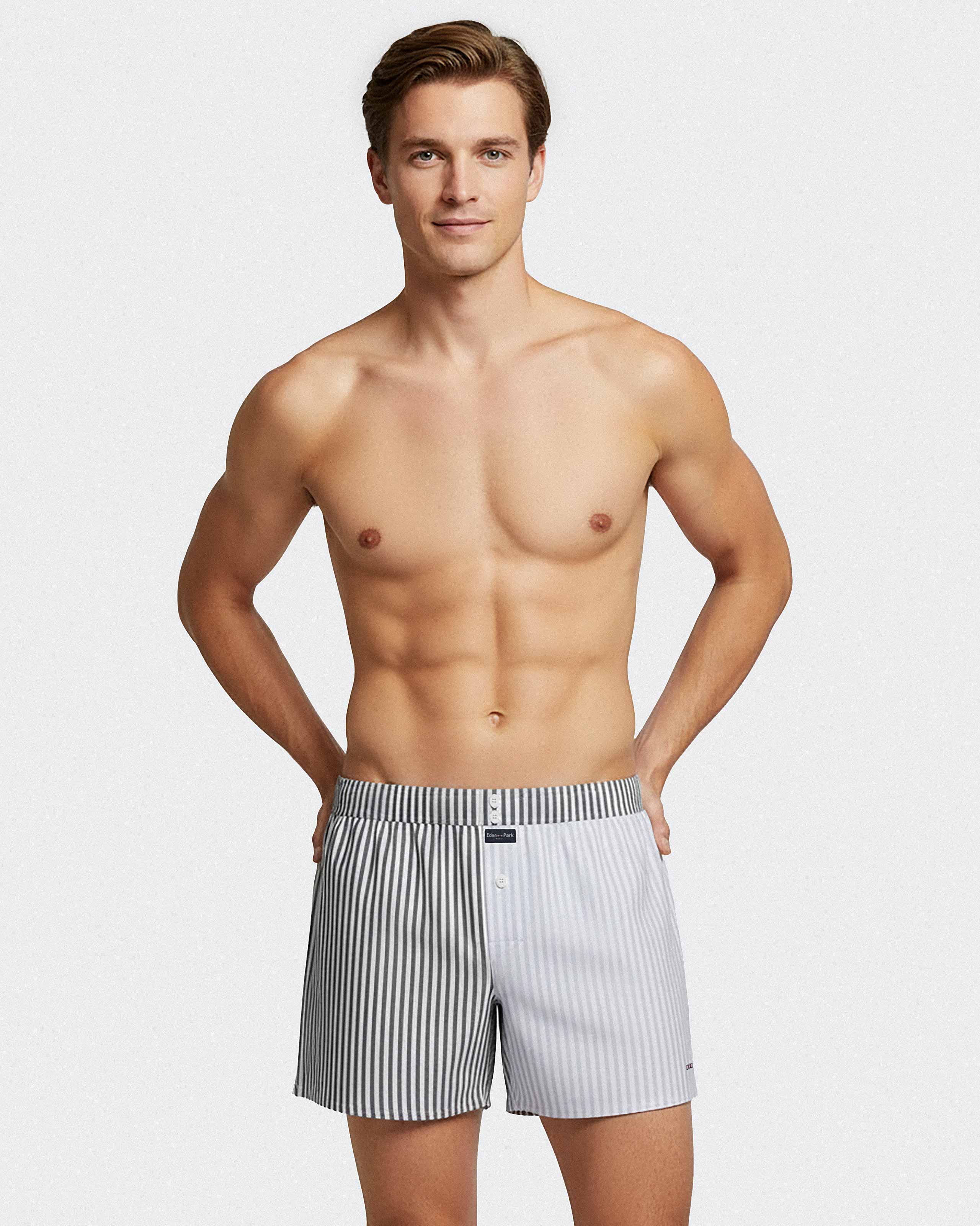 American Boxershort patchwork in cotton