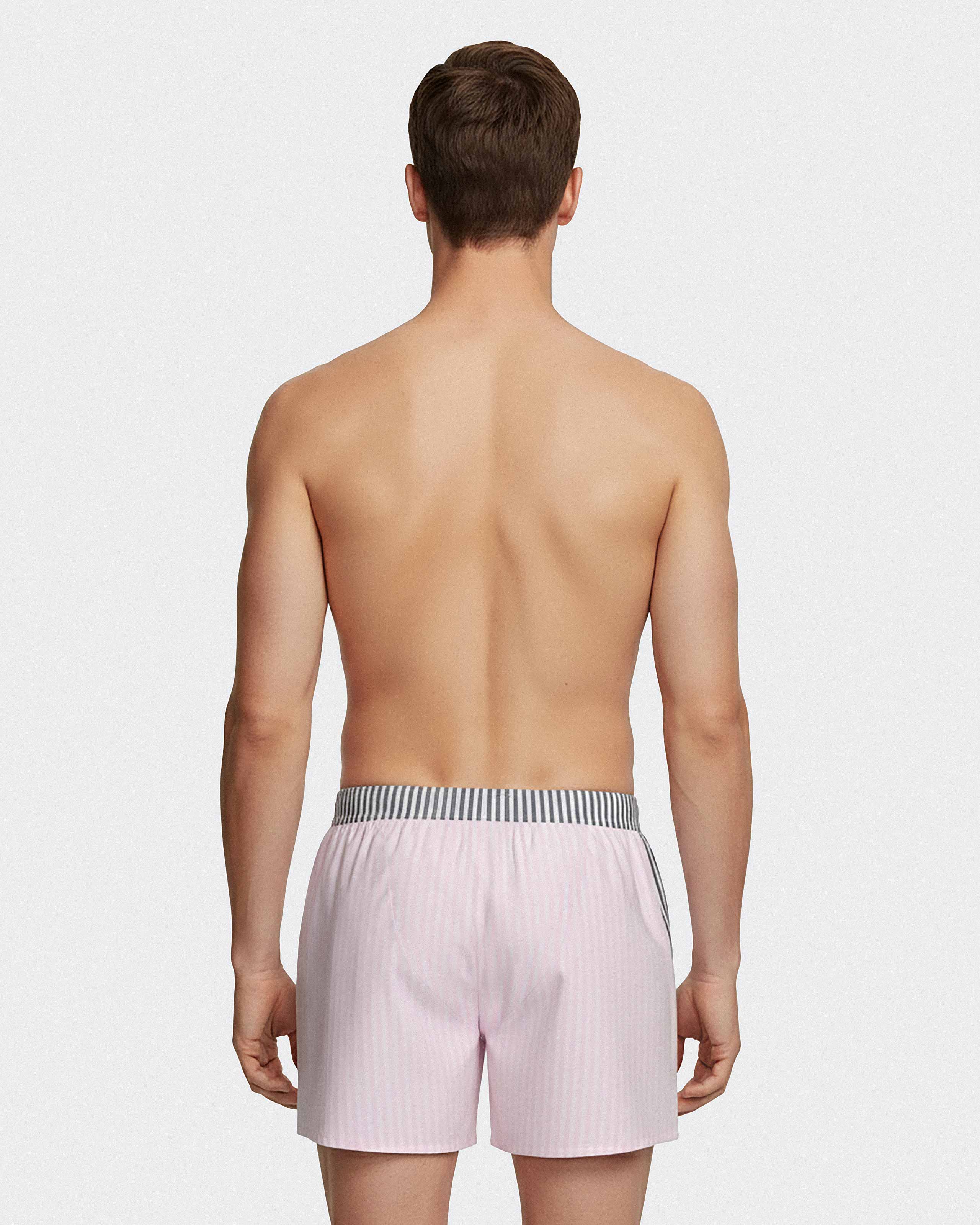 American Boxershort patchwork em algodão