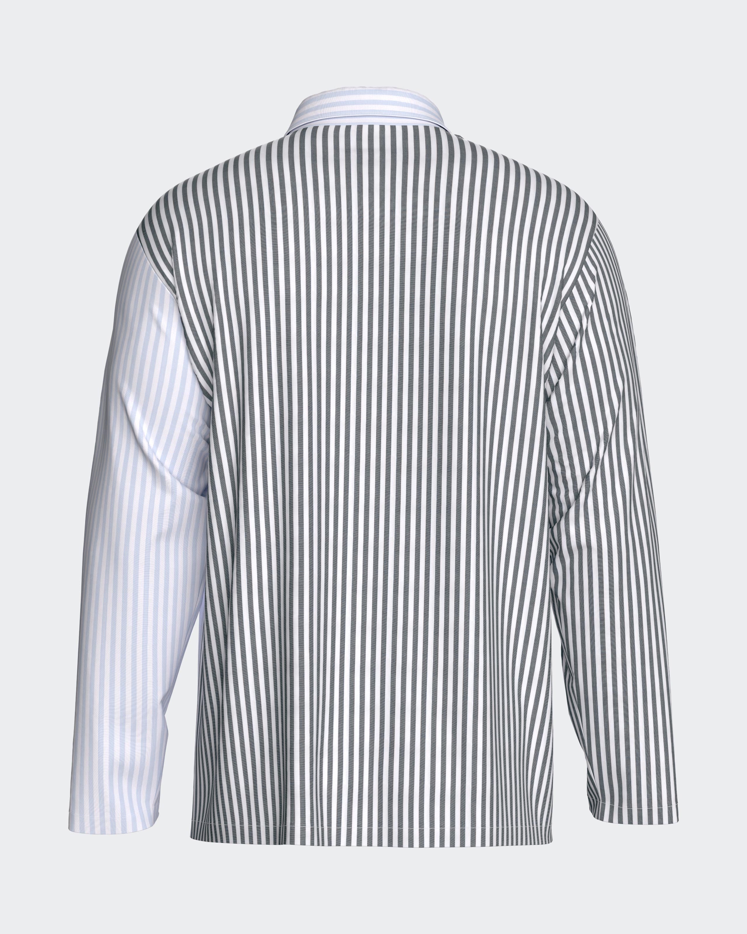 Canvas pyjama with buttons