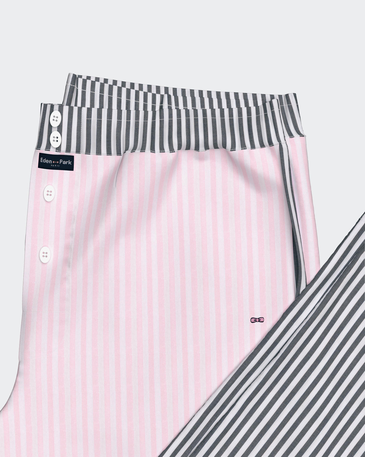 Pijama em tela com botões