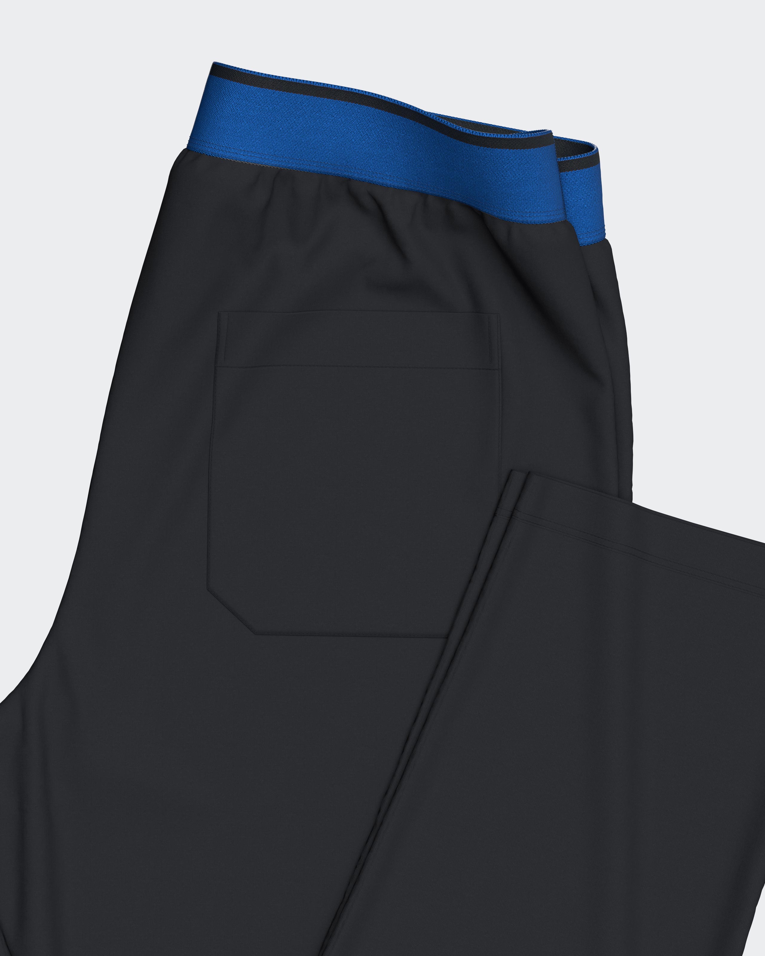 Pijama às riscas em Algodão