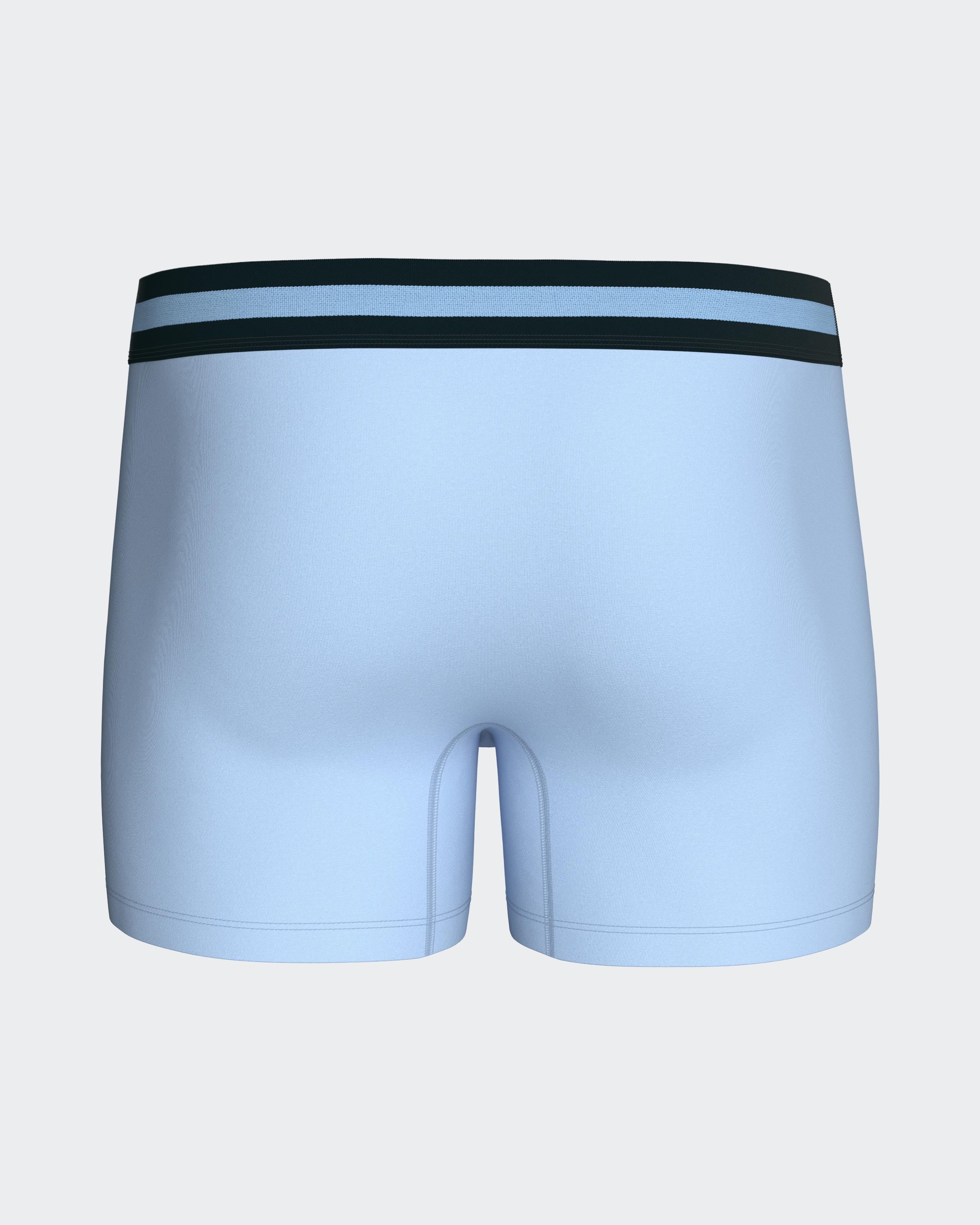Plain boxer in cotton