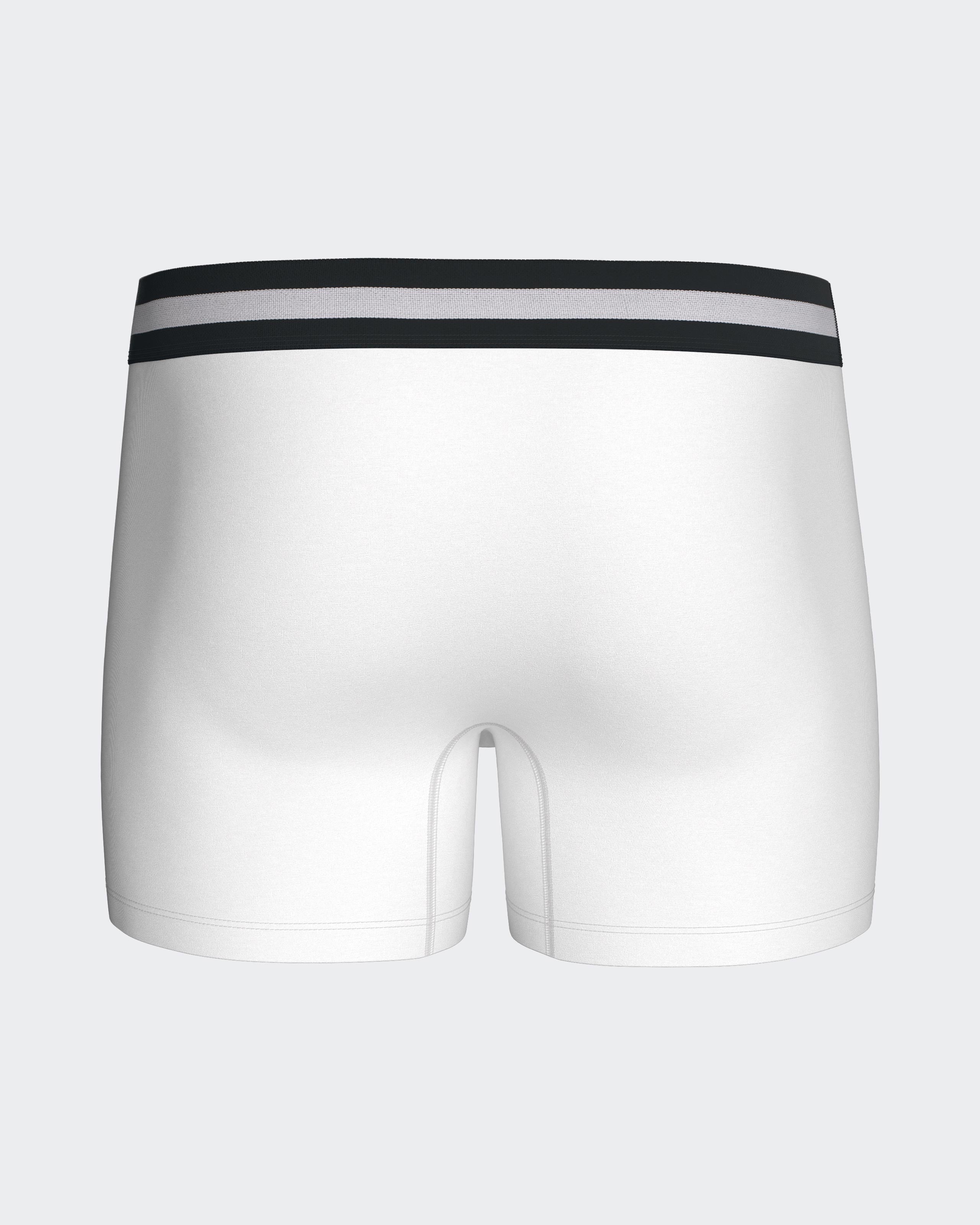 Plain boxer in cotton