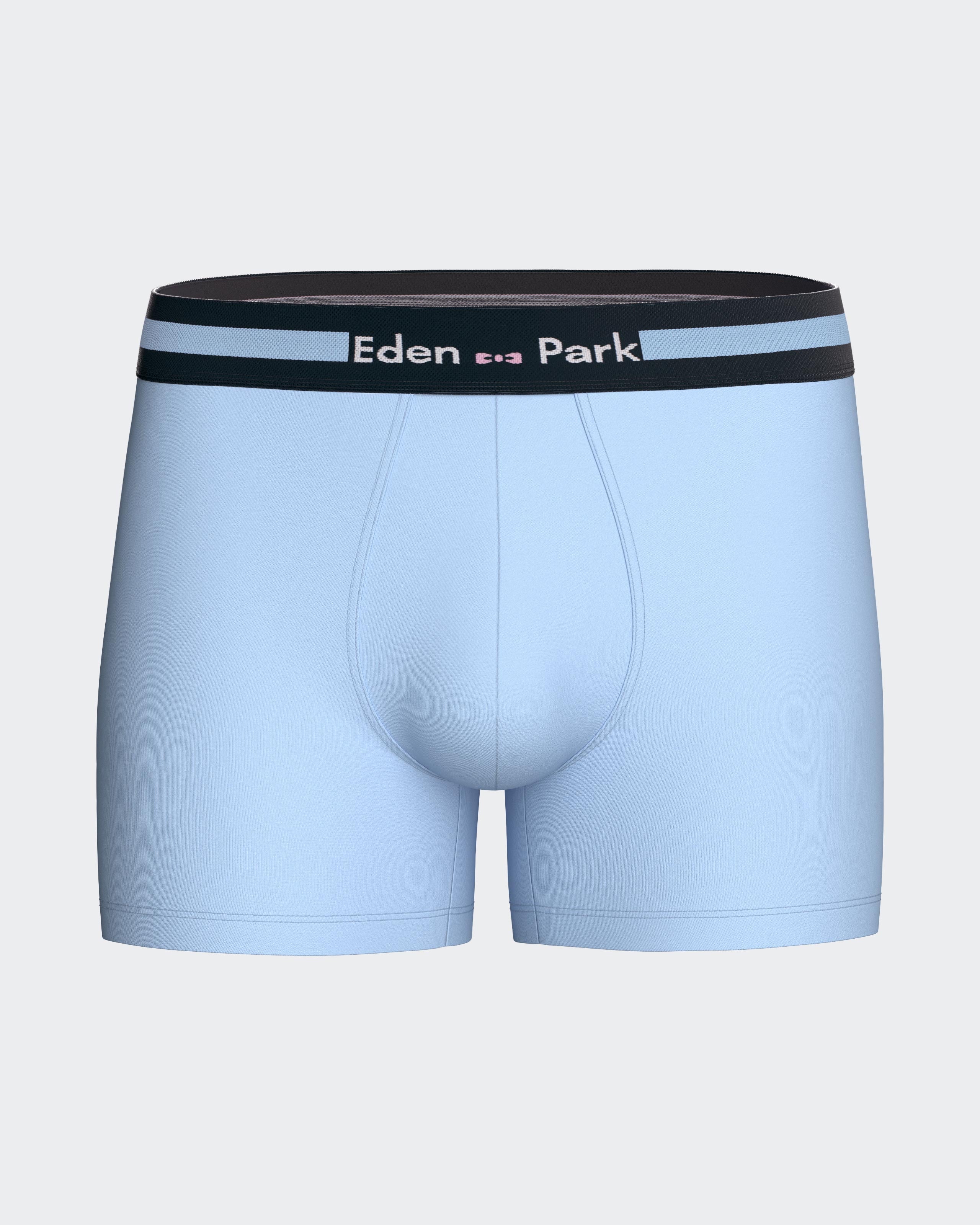 Pack 2 plain boxers in cotton