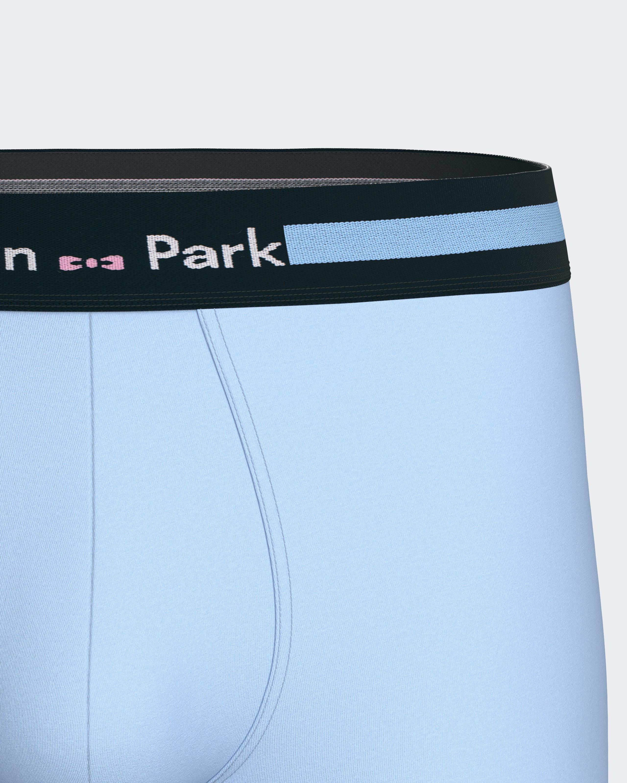 Pack 2 plain boxers in cotton