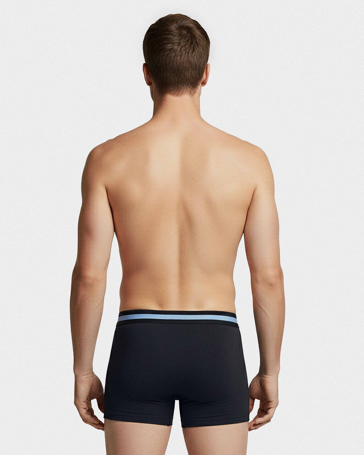 Pack 2 plain boxers in cotton