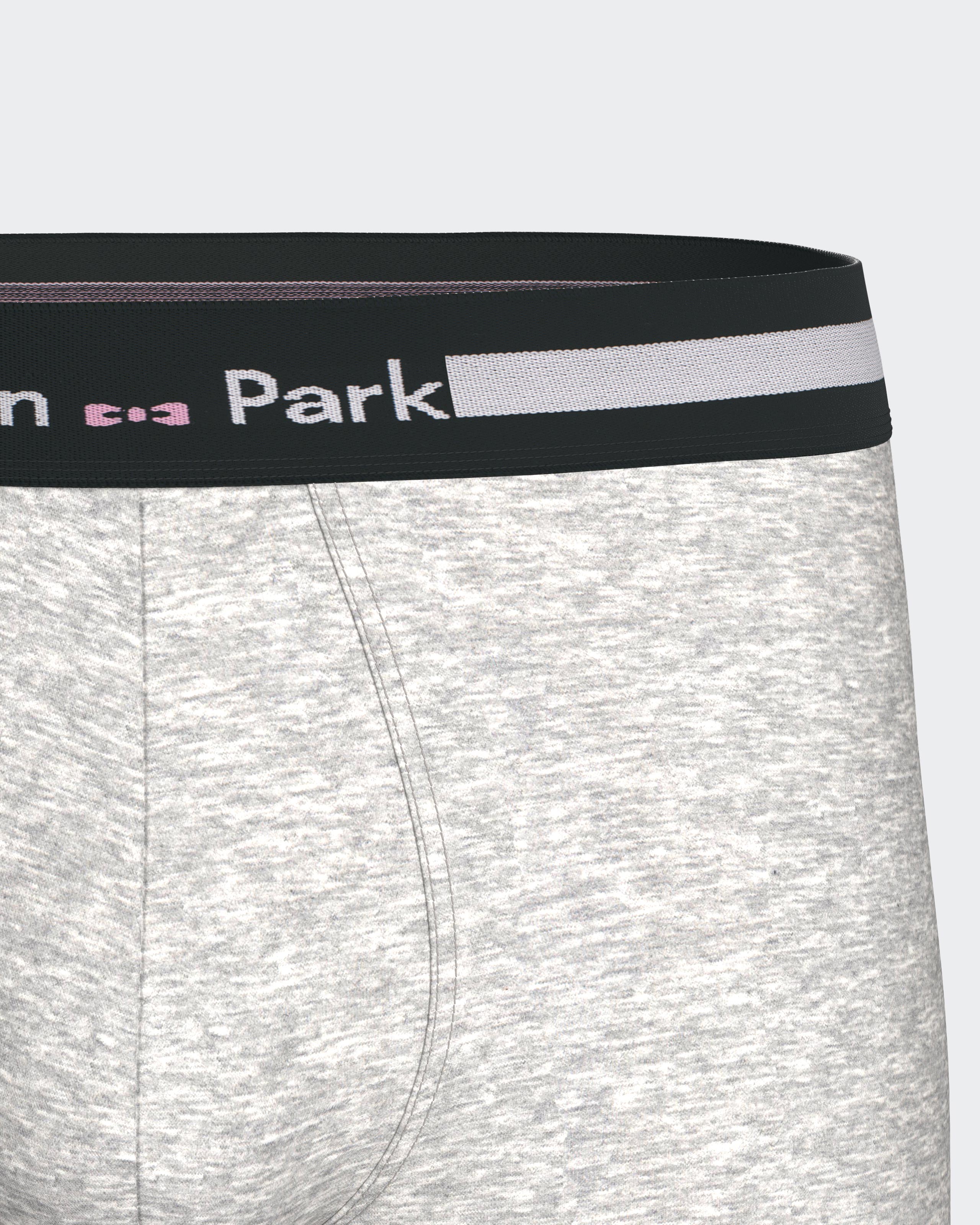 Pack 2 boxers lisos en algodón