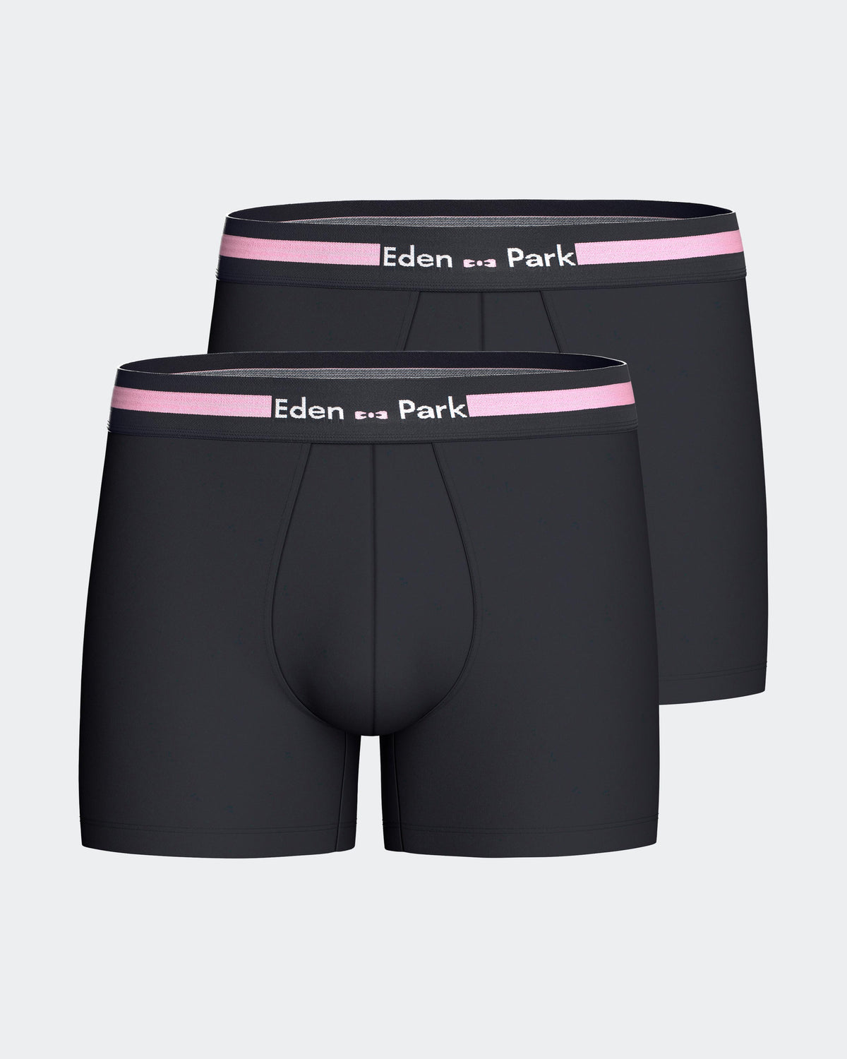 Pack 2 boxers lisos em Algodão