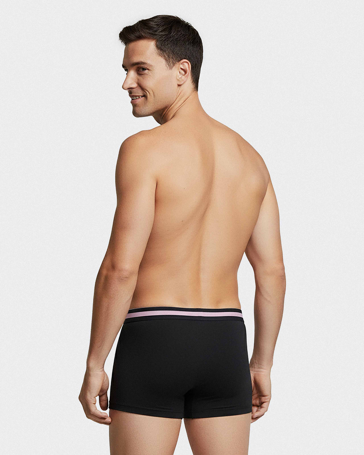 Pack 2 boxers lisos em Algodão