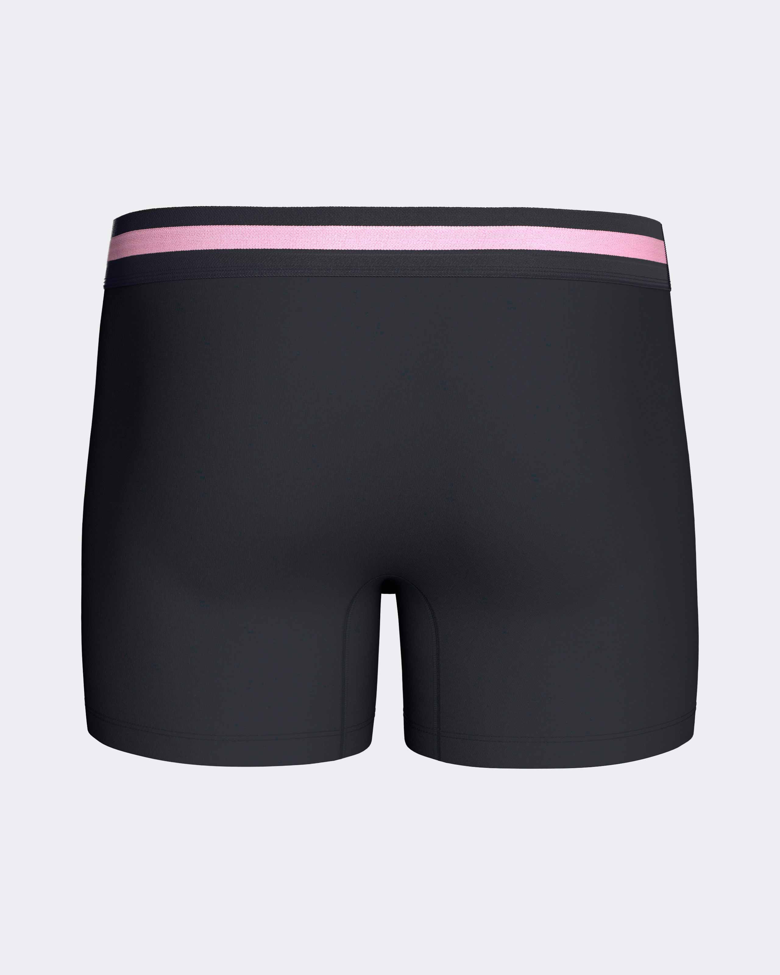 Pack 2 plain boxers in cotton