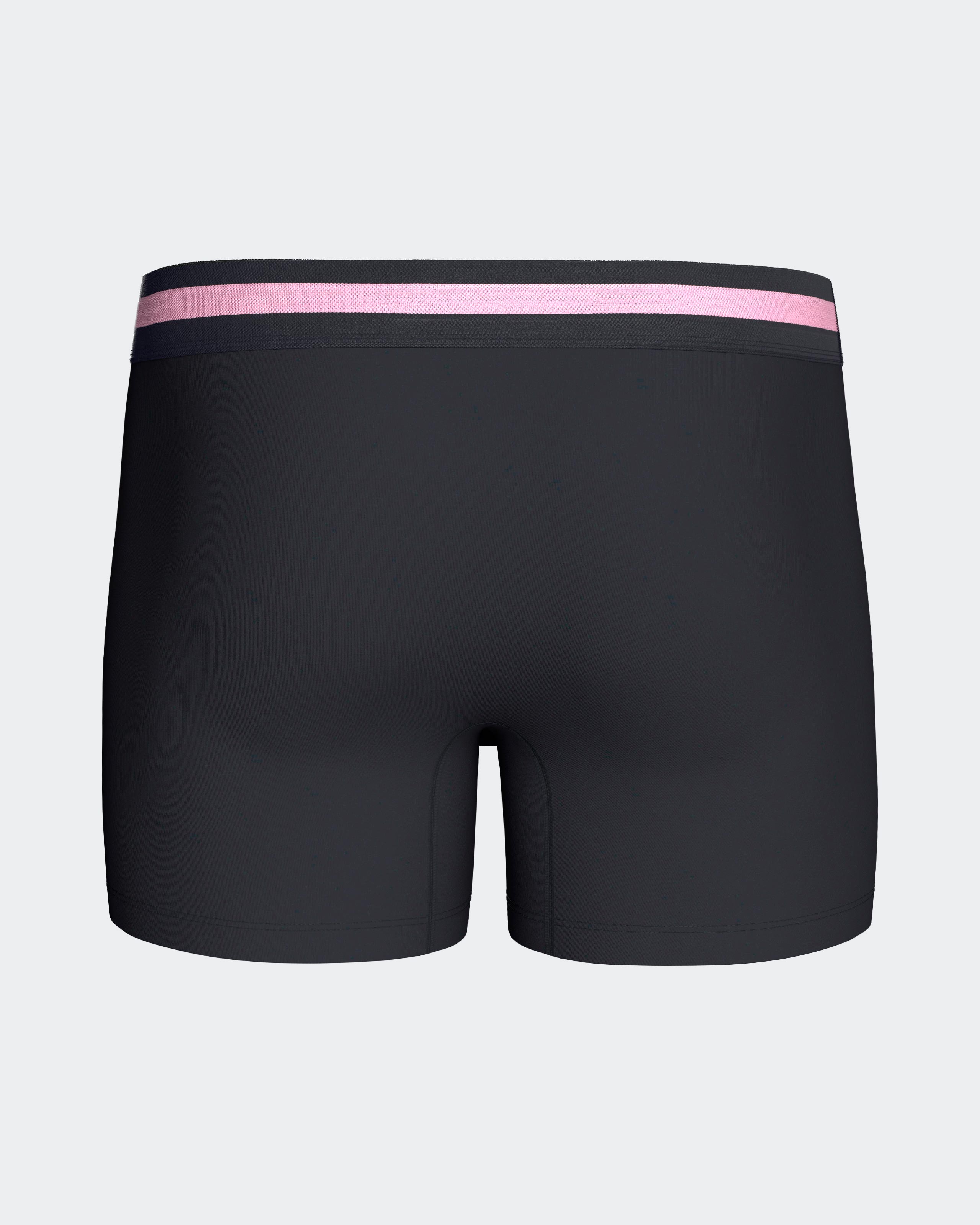 Pack 2 boxers lisos em Algodão