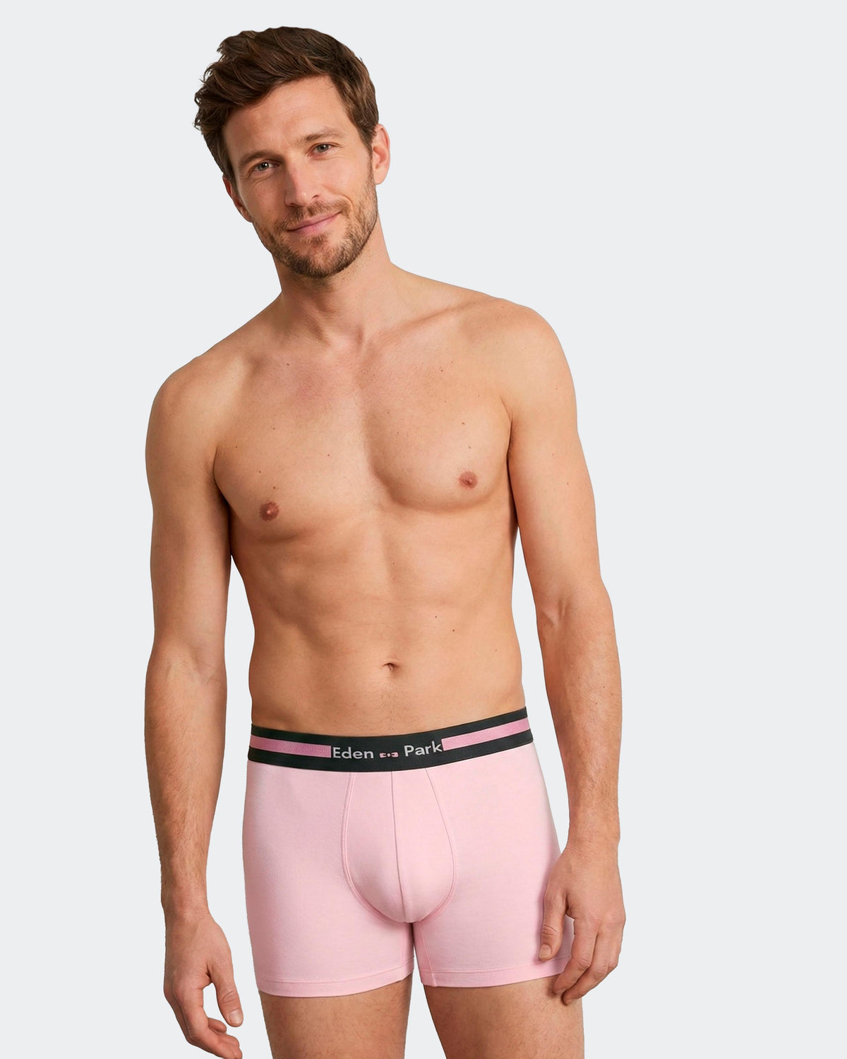 Pack 2 boxers unis en Coton