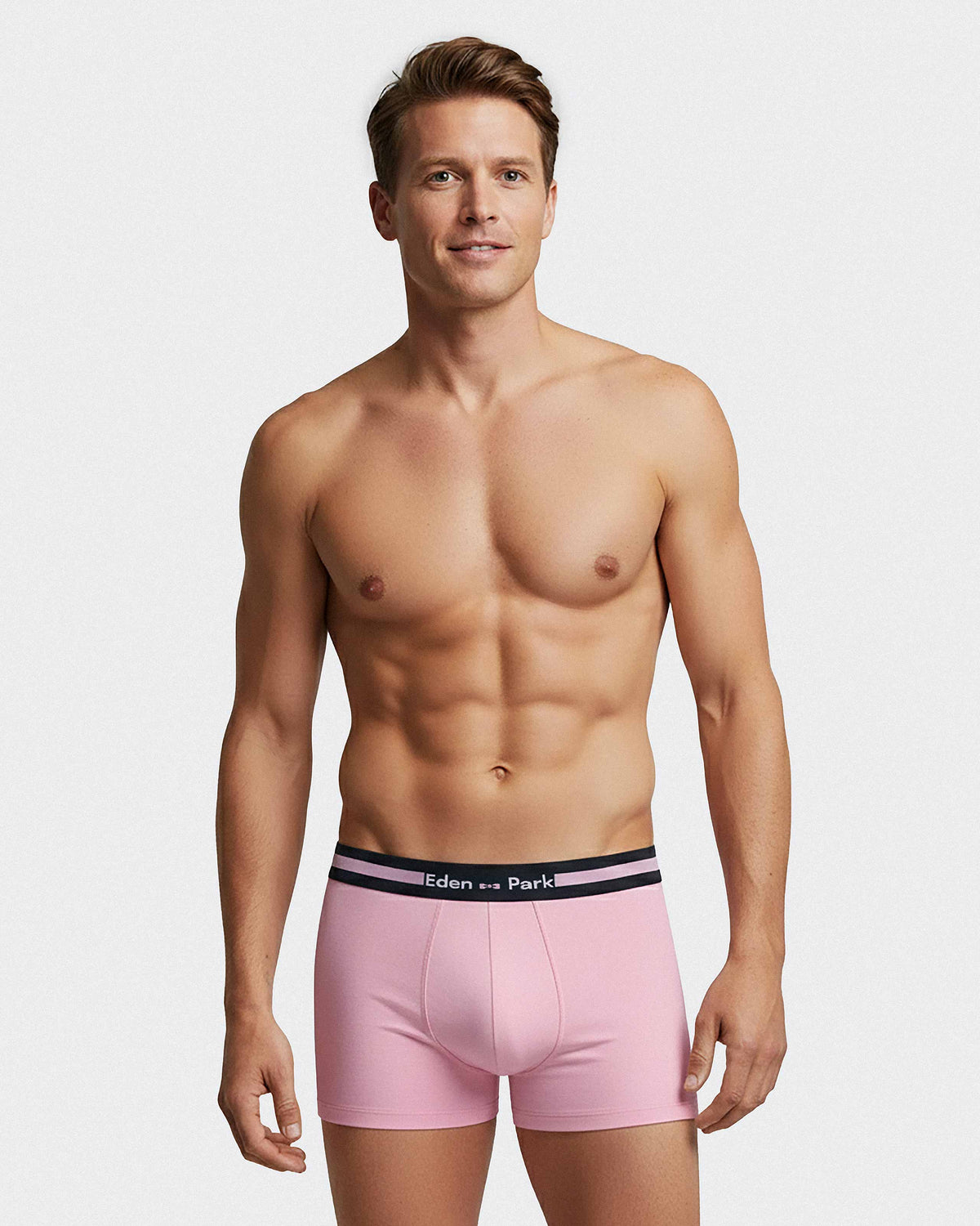 Pack 2 boxers unis en Coton