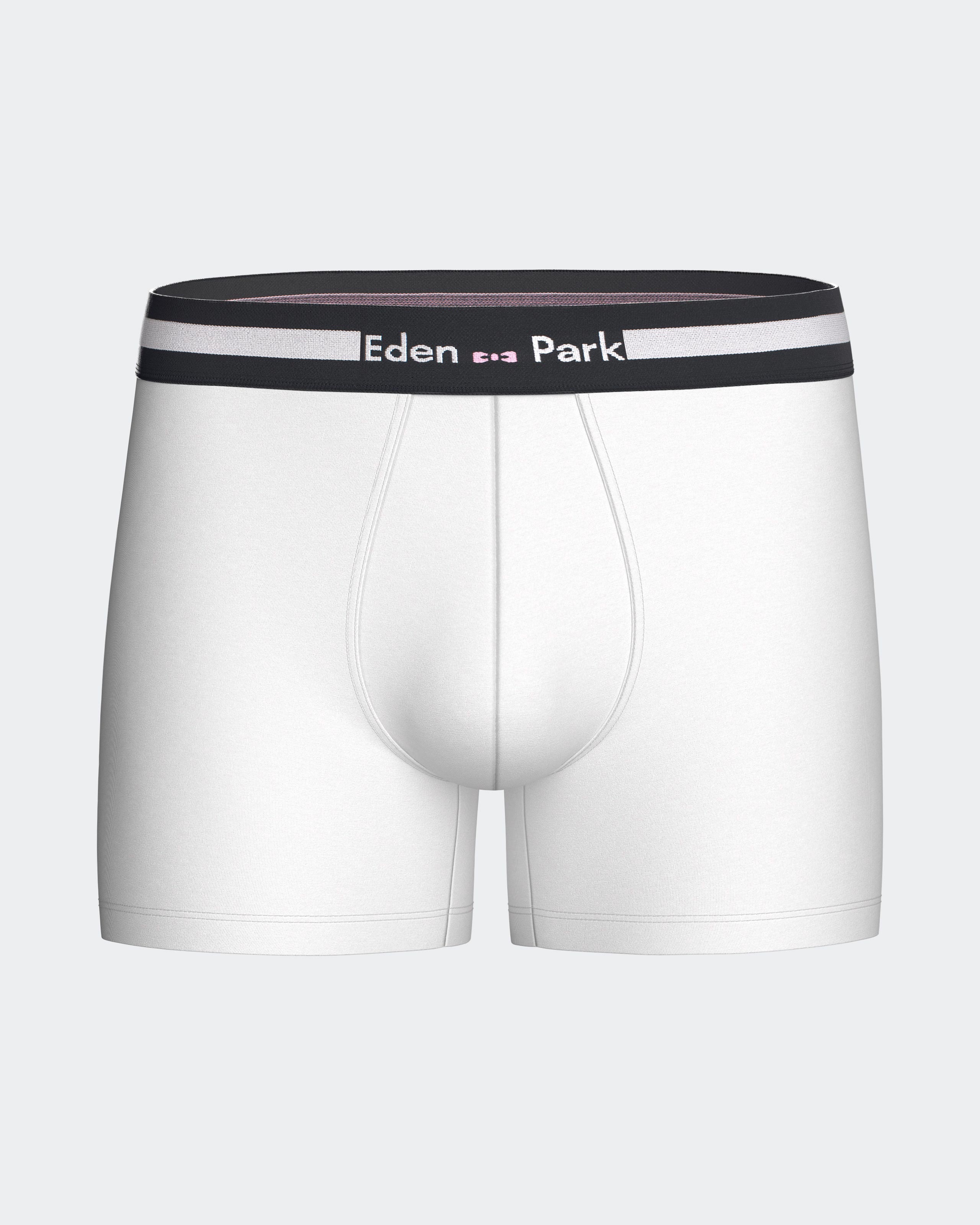 Pack 2 plain boxers in cotton
