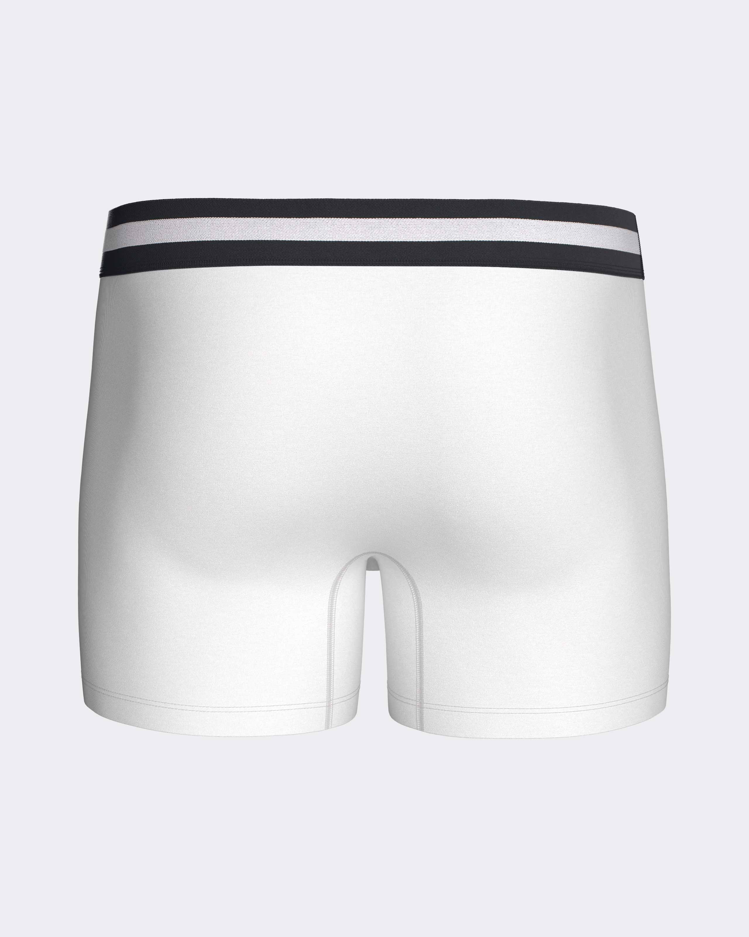 Pack 2 plain boxers in cotton