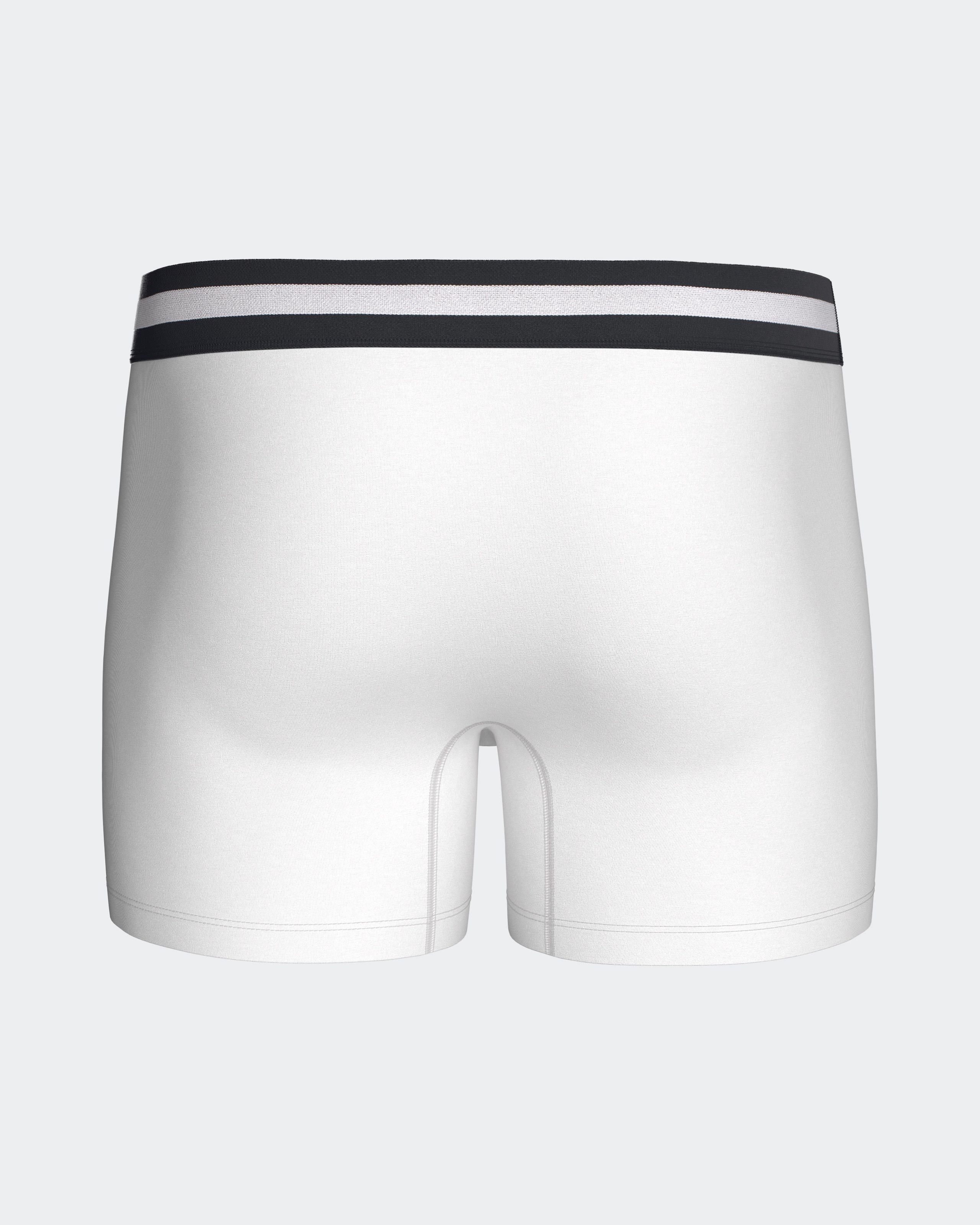 Pack 2 plain boxers in cotton