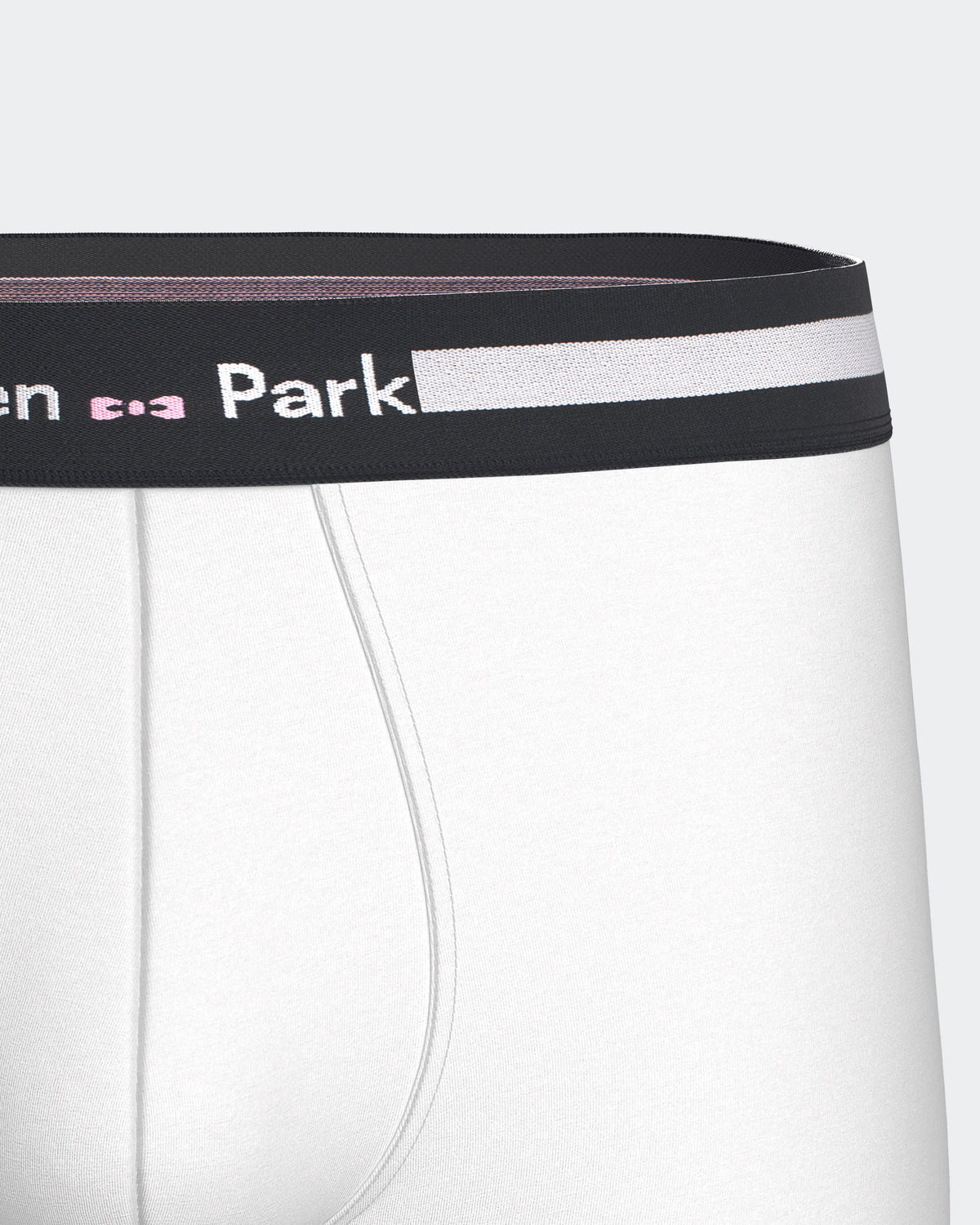 Pack of 2 plain boxers in Cotton