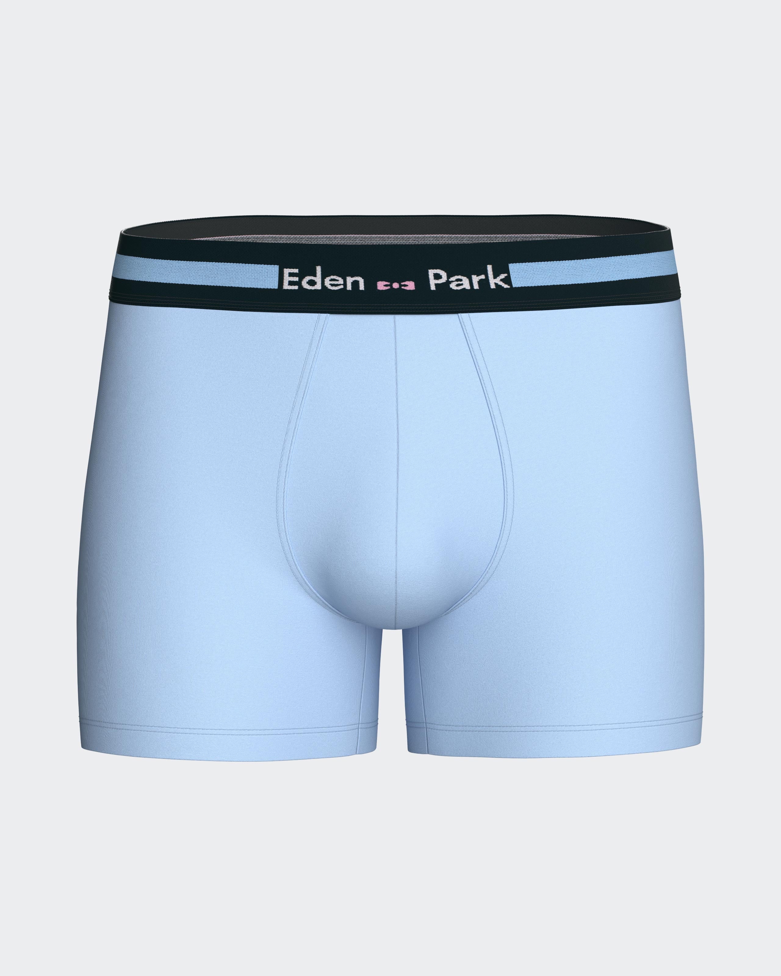Pack 3 plain boxers in cotton