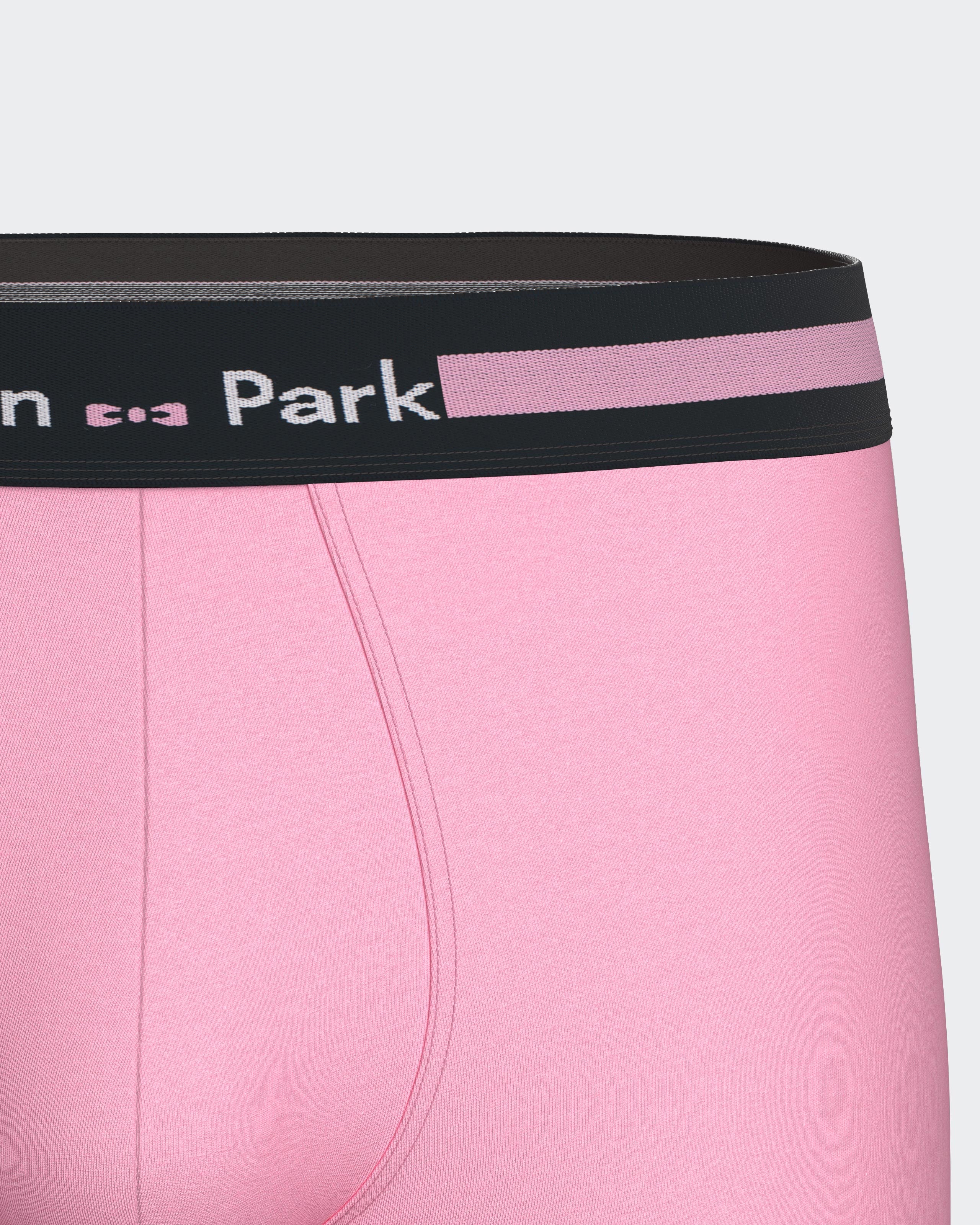 Pack 3 boxers lisos em Algodão