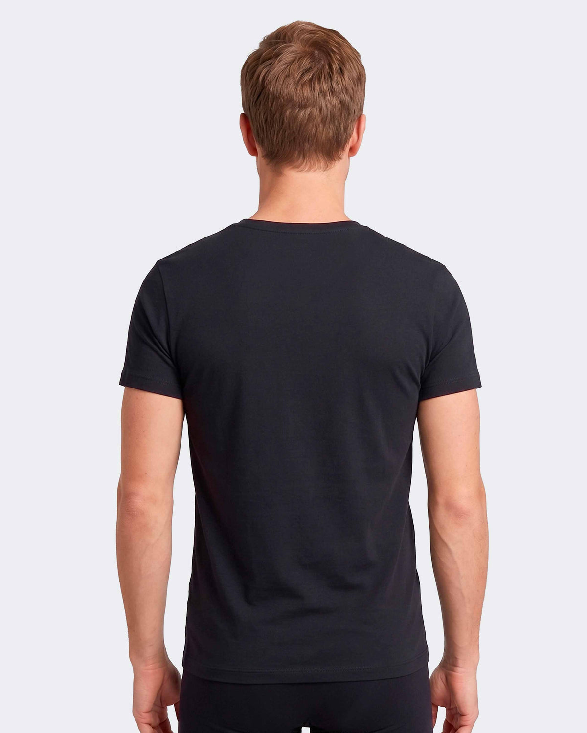 Pack of 2 plain t-shirts in Cotton